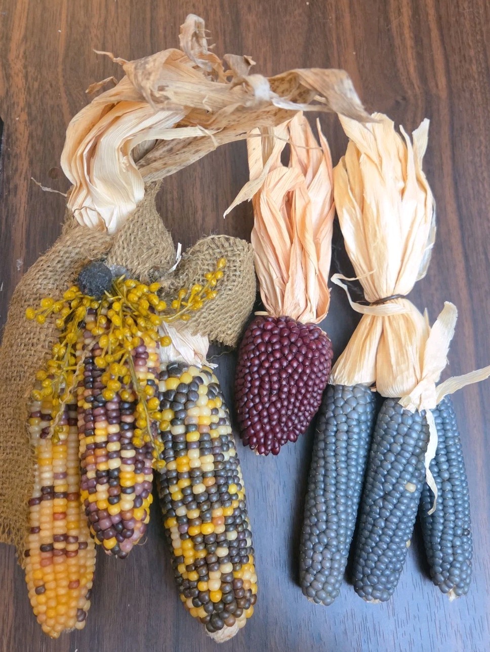 Mini Indian Corn, Approx 7-10″ Long, Thanksgiving Fall Decor