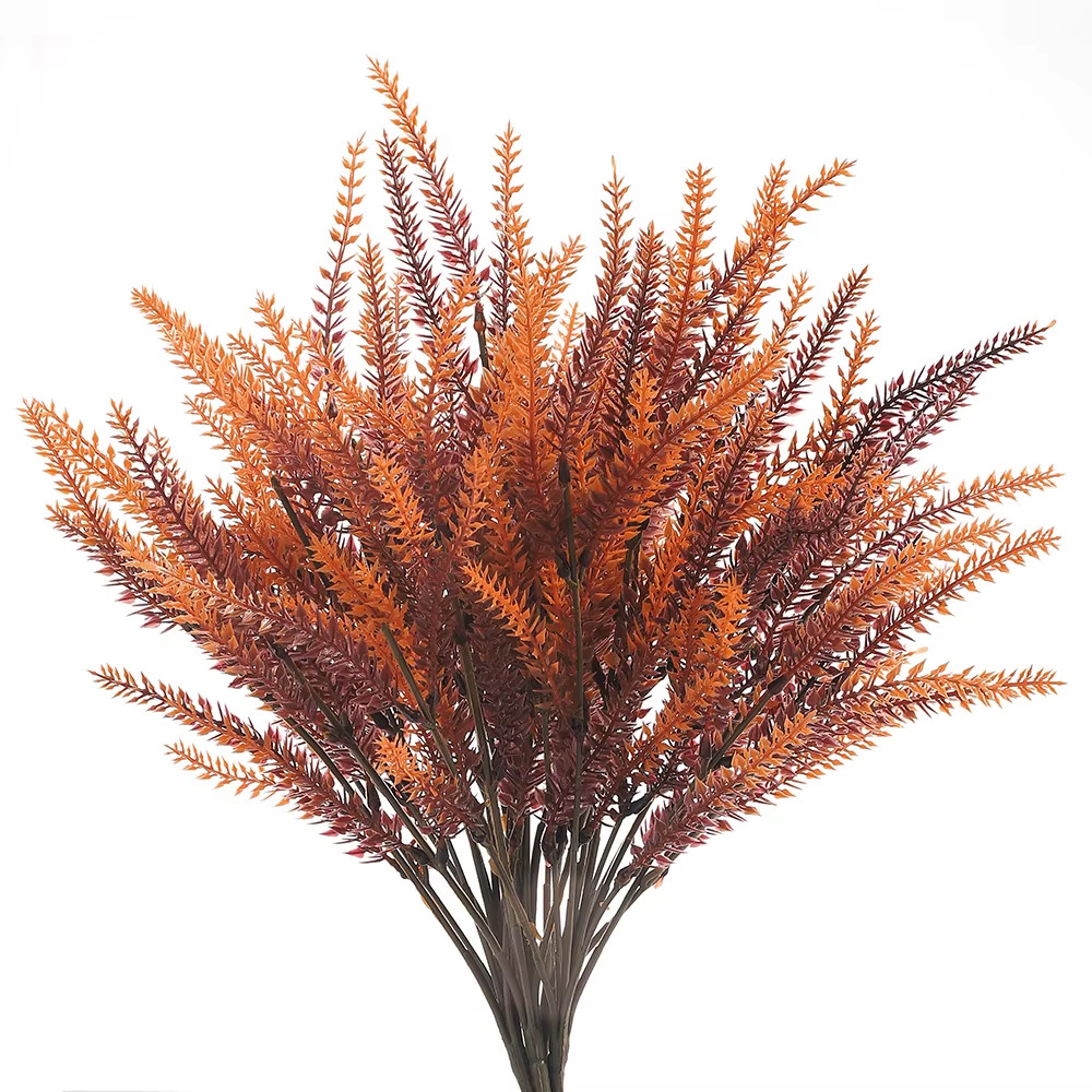 5/10pcs Artificial Lavender Flower Heads DIY Fake Flowers Bouquet Table Display