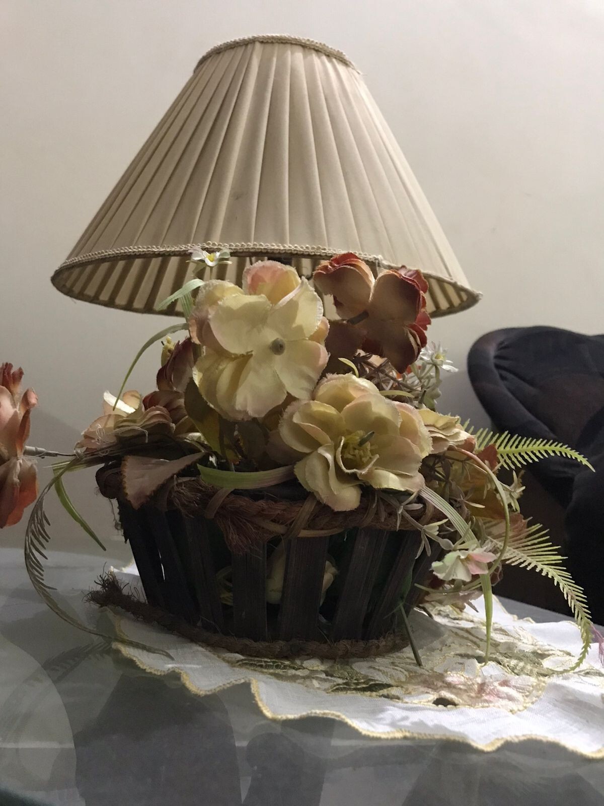Artificial Flowers basket