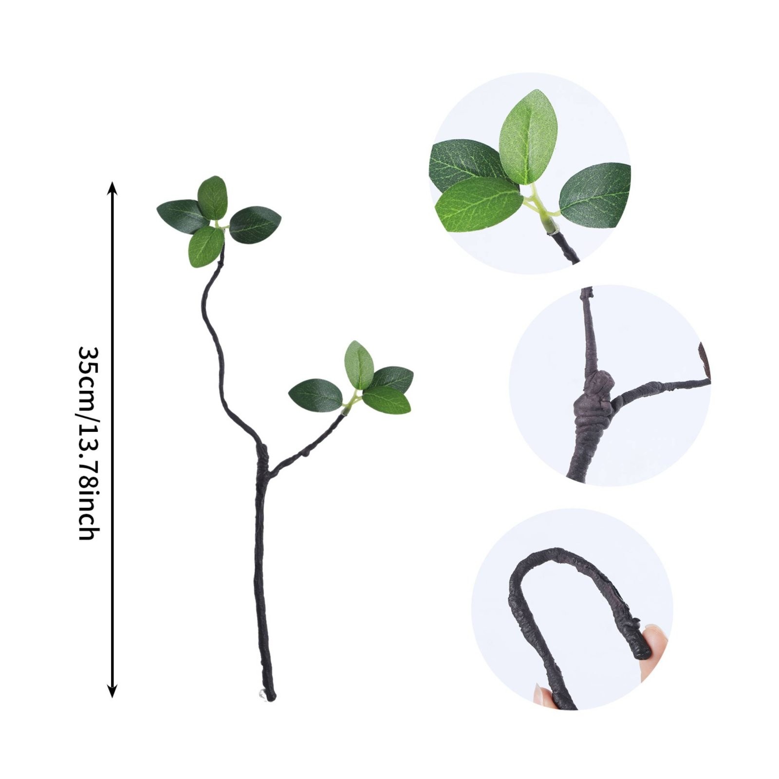 Decorative Artificial Branch European Design Simulation Dried Twig for Florists