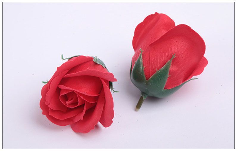 Pack of 20 Large Soap Flowers Colorful Artificial Flower Soap Women’s