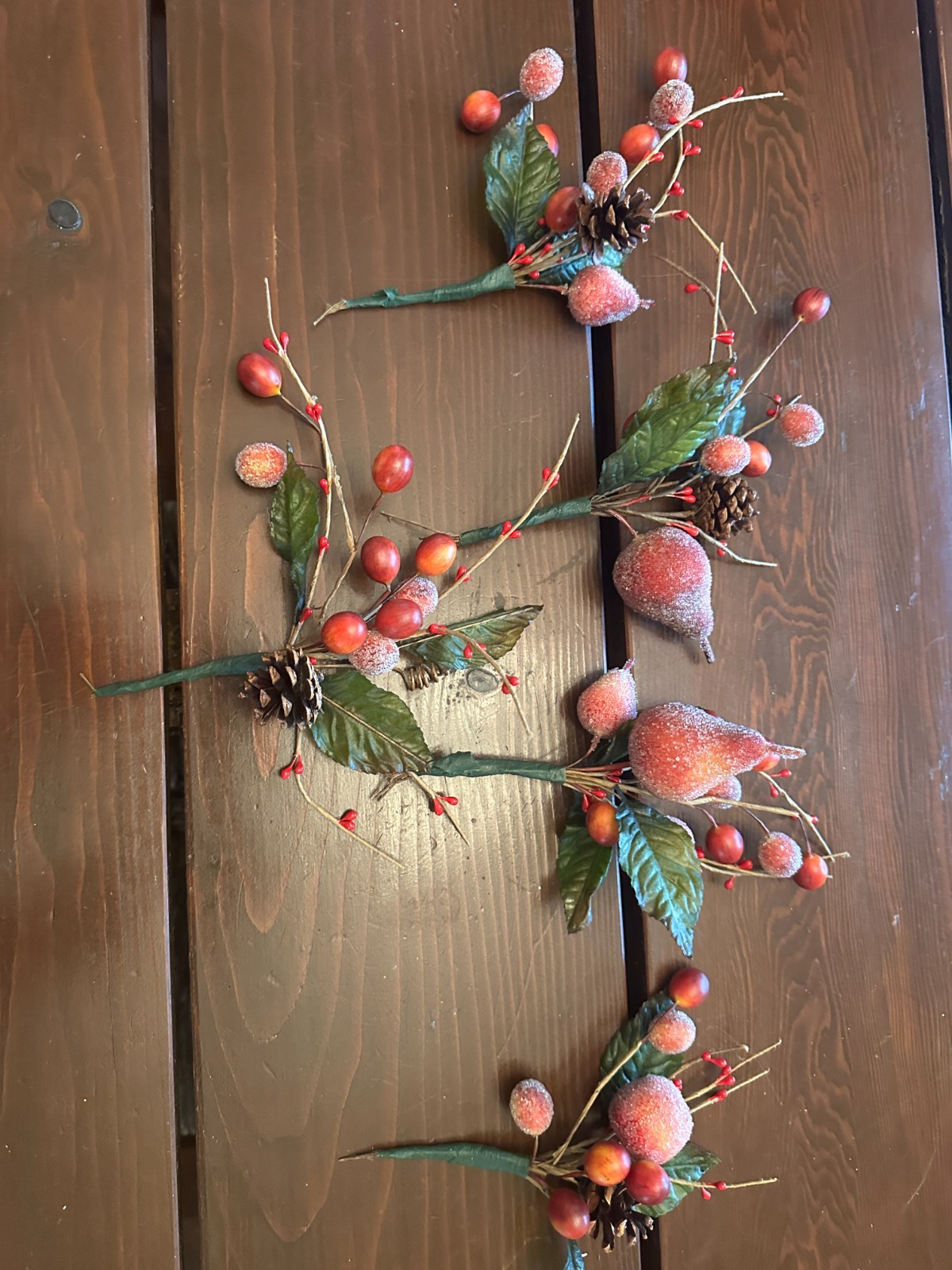 Set of 5 Artificial Floral Picks