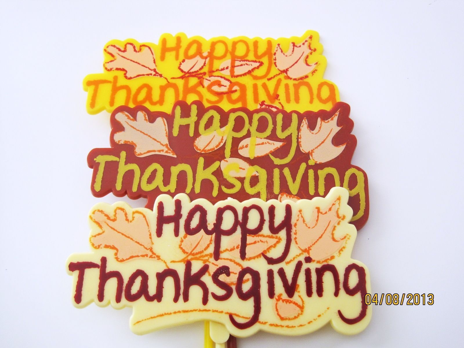Floral Picks Thanksgiving Harvest Vegetables Fruits Fall 6-12/Pk!