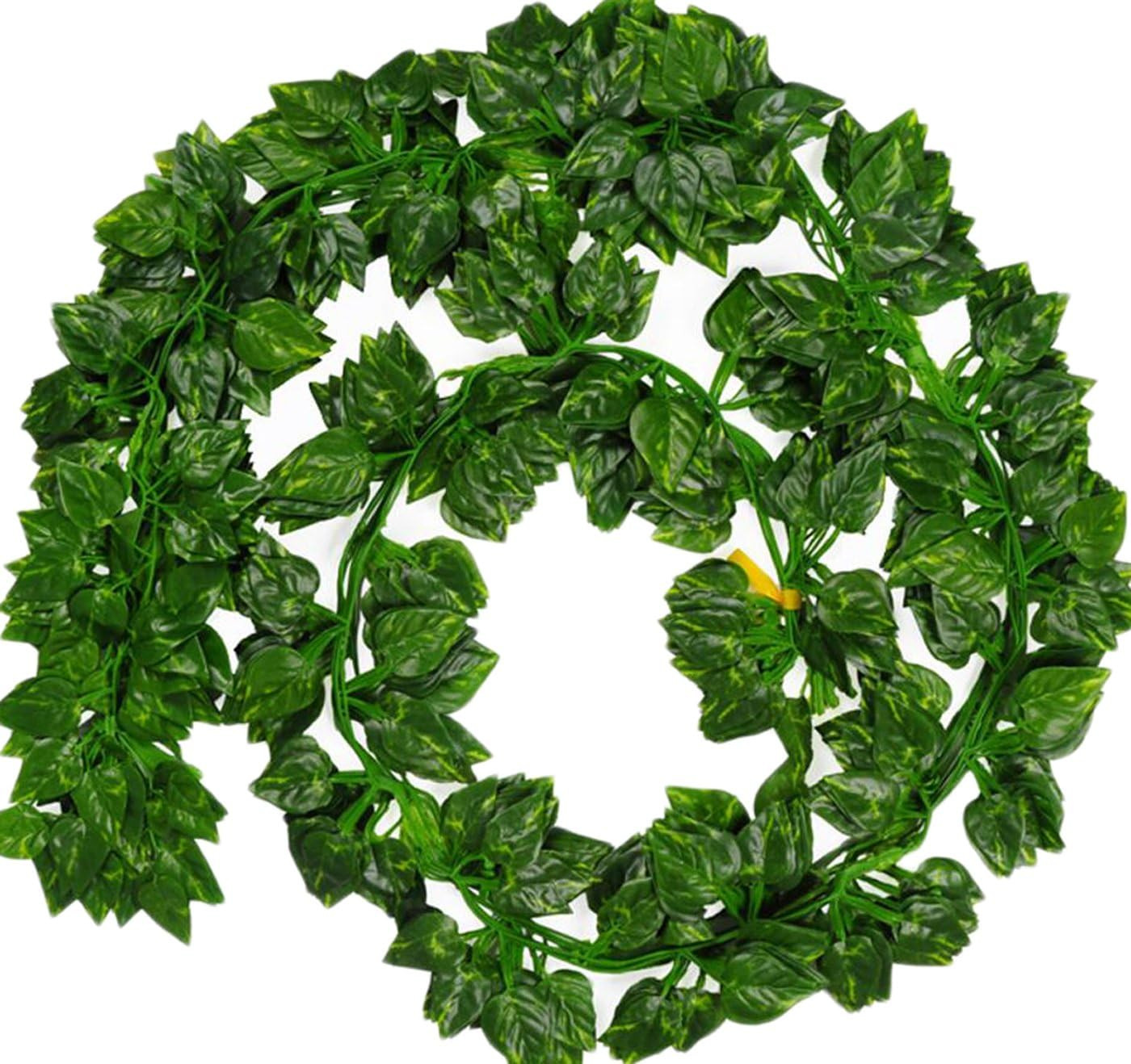 168 feet Fake Foliage Garland Leaves Decoration Artificial Greenery Ivy Vine Pla