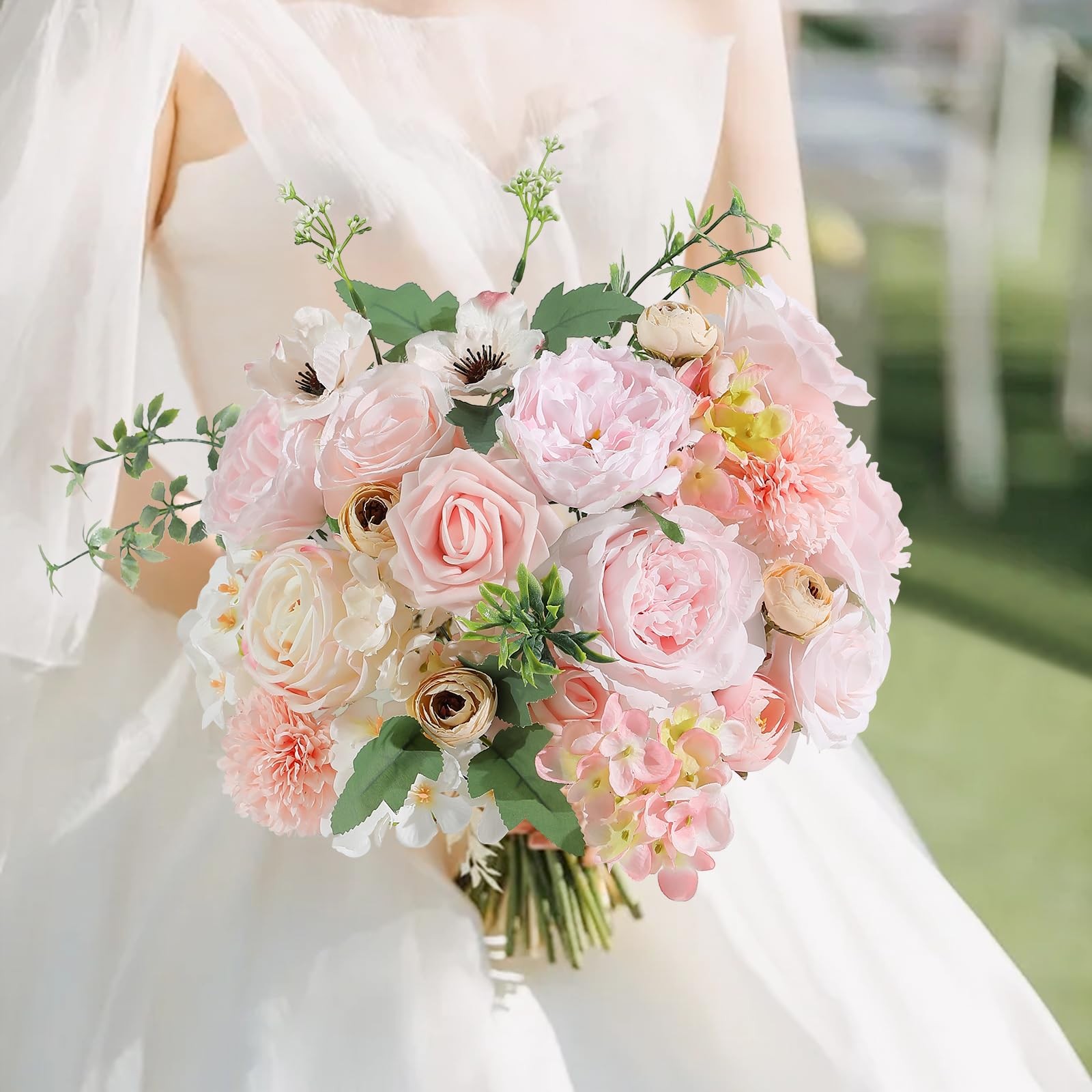 Artificial Flowers Combo for DIY Wedding Bouquets Combo Centerpieces Arrangem…