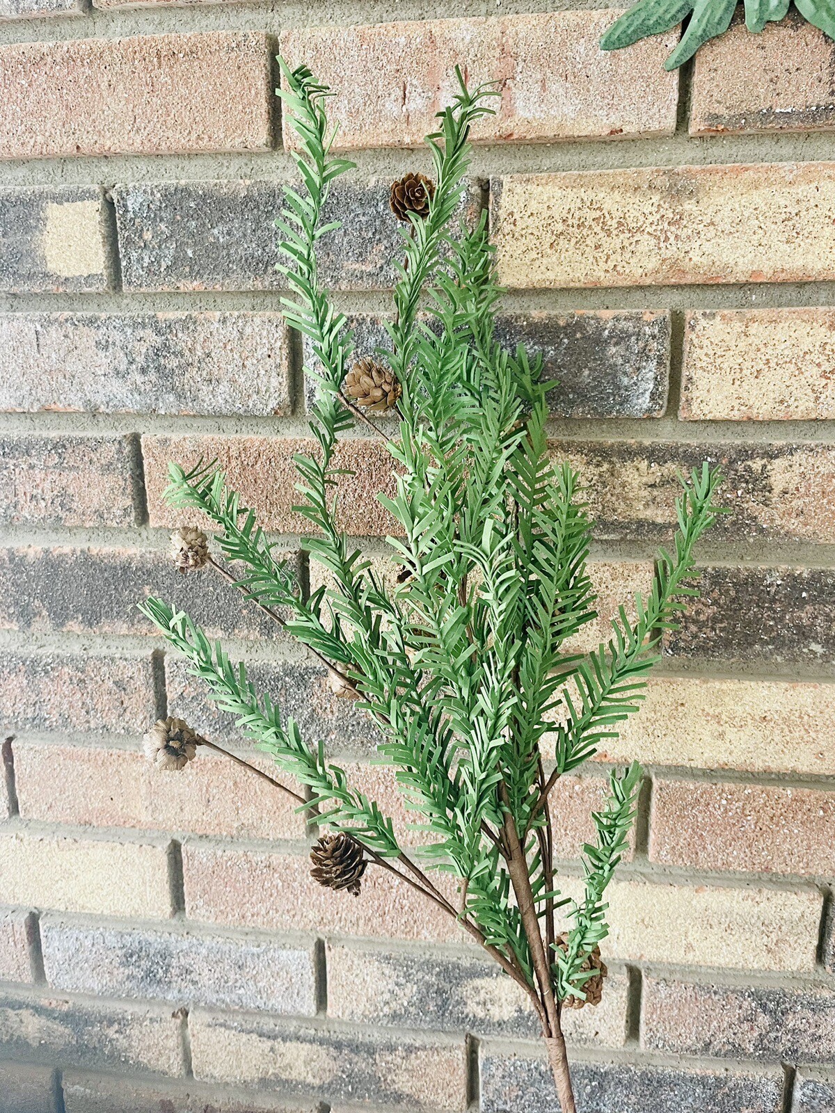 Pine With Pinecones Greenery Pick, 32”