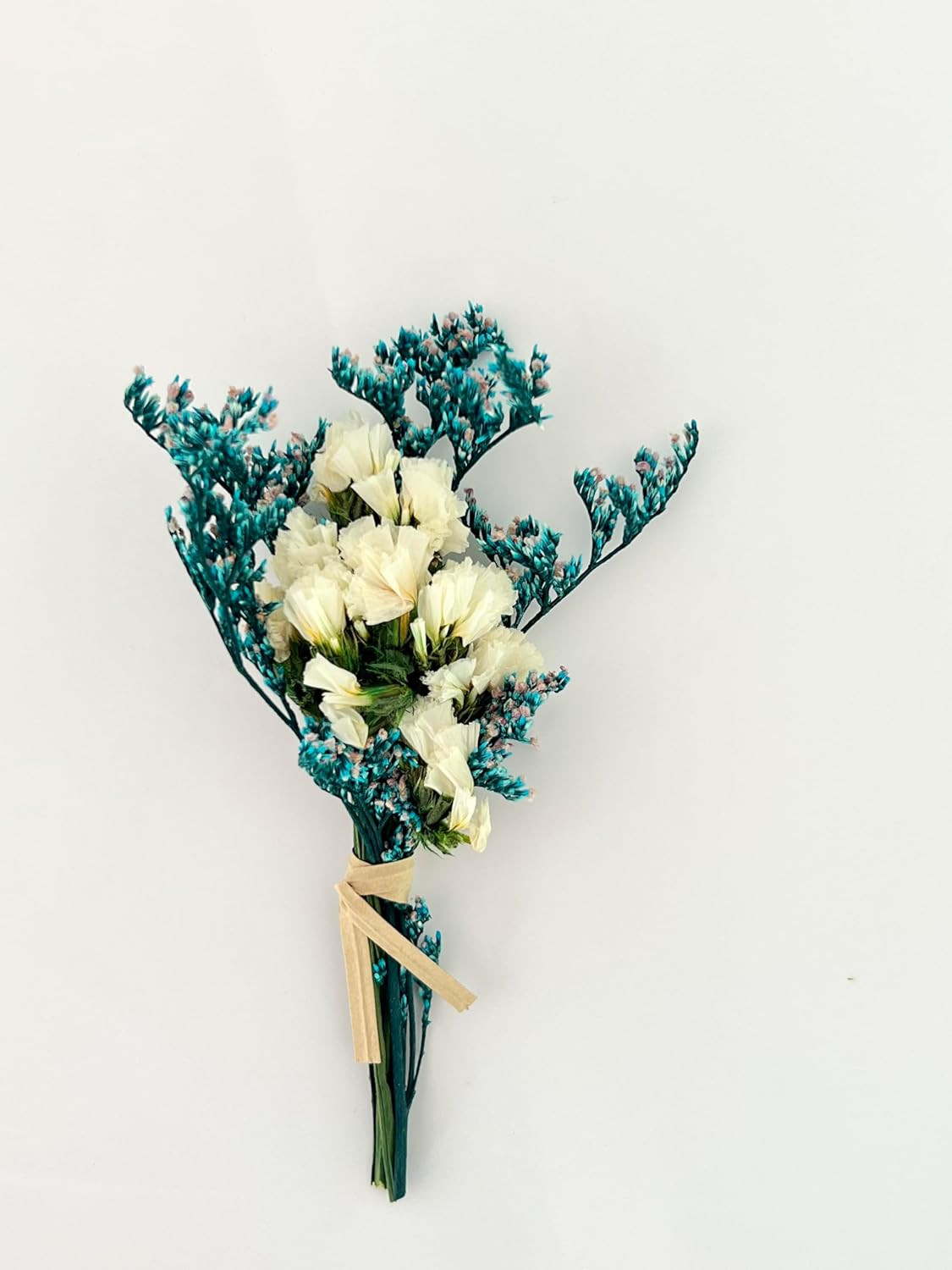 10Pcs Mini Dried Flowers Bouquet, Mixed Natural Dried Flowers Gypsophila Bouquet