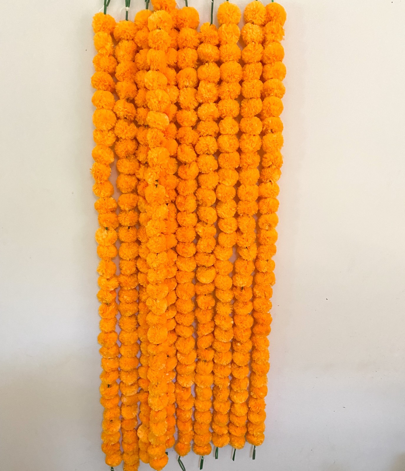 Marigold Garland, Dia De Los Muertos, Day of the Dead Altar (pack of 10)