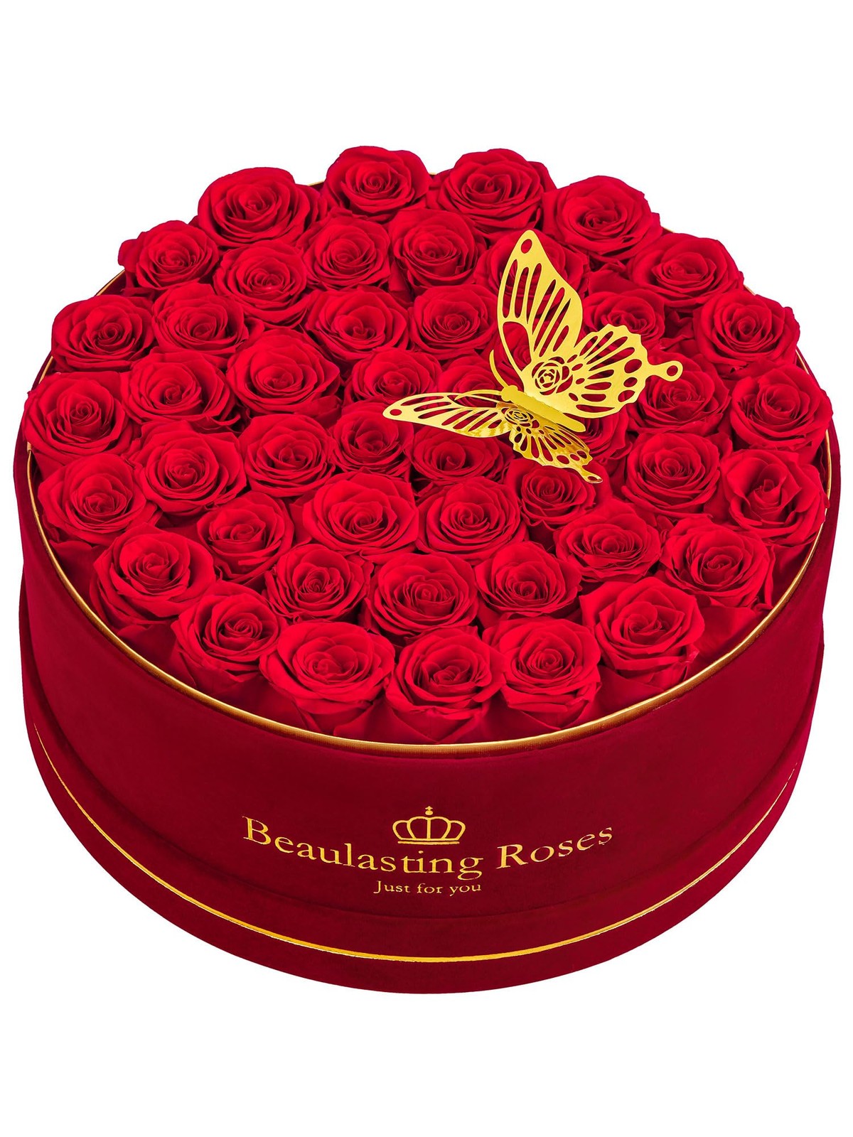 Forever Flowers Roses in a Box Flowers for Delivery Prime Preserved Roses