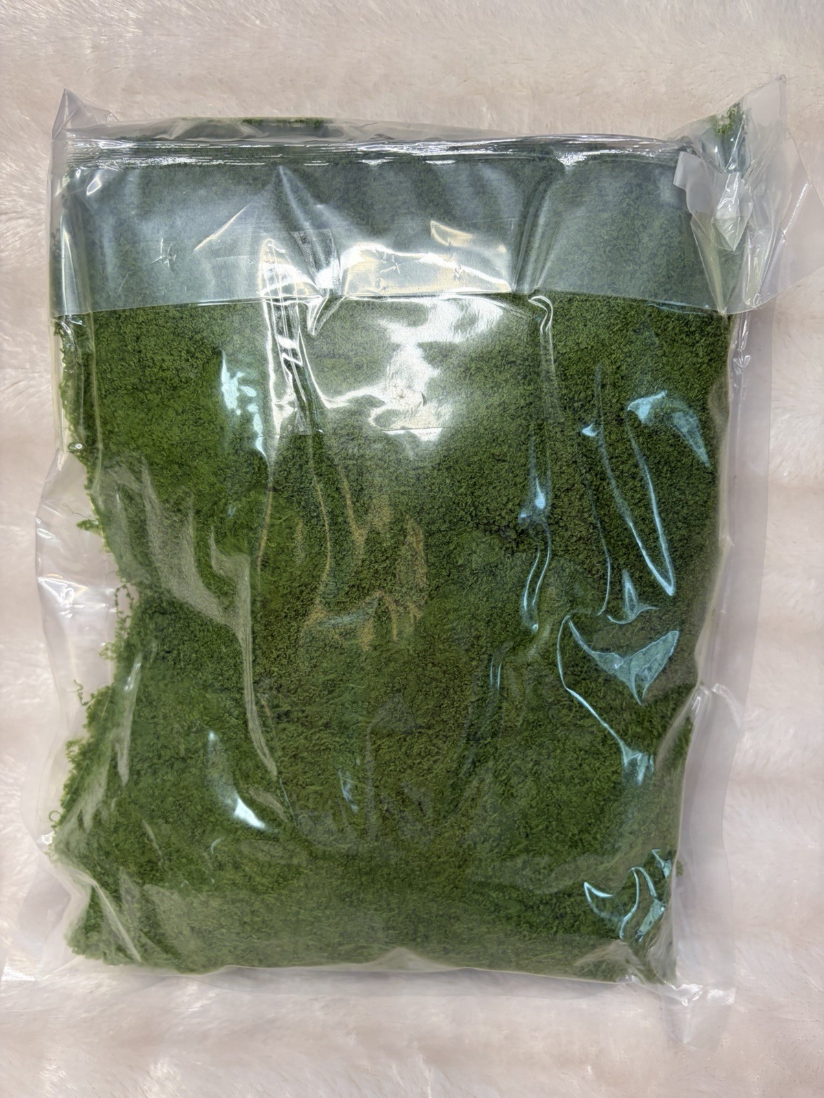 Fake Green Moss For Potted Plants and Indoor Crafts 8 X 10 Size Bags Set Of 3