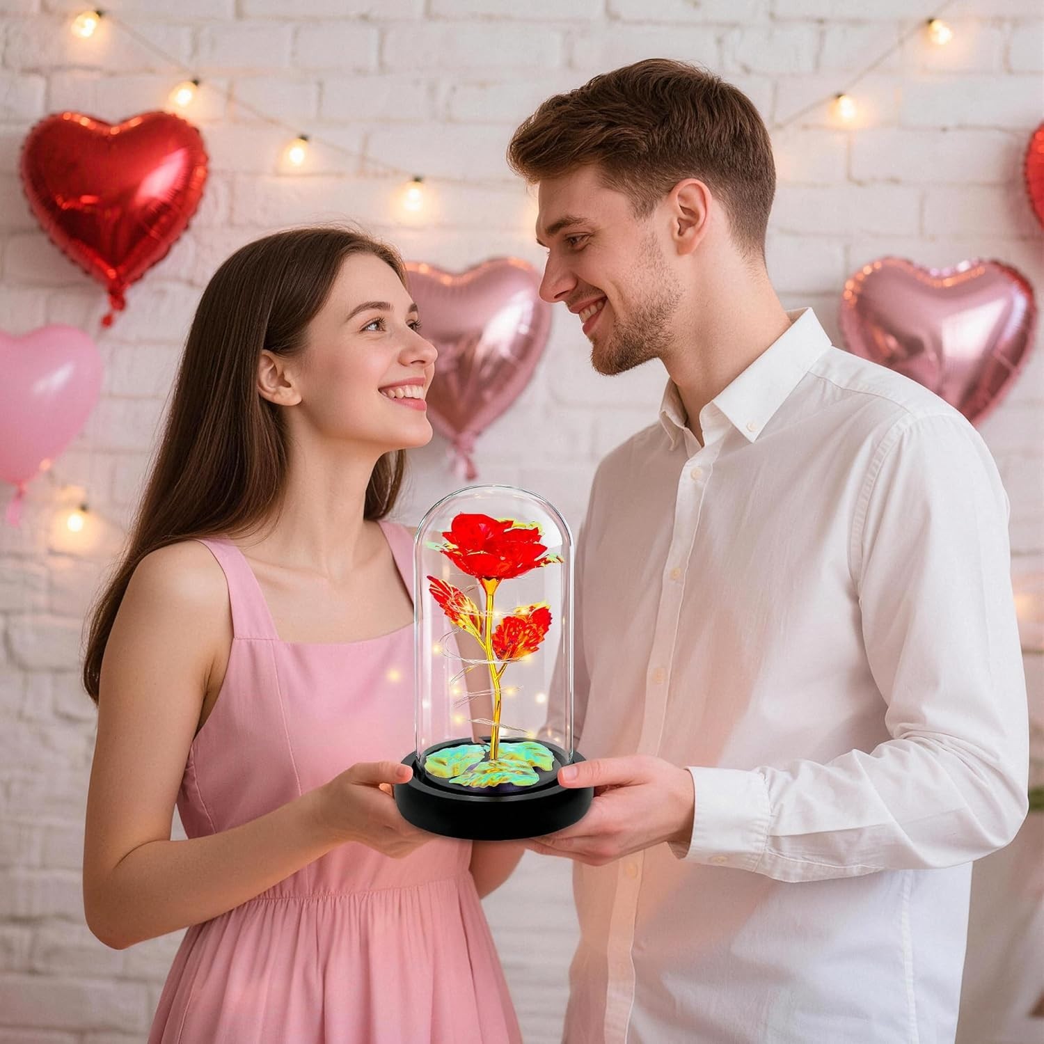Charming Light Up Artificial Rose – Valentine’s and Birthday Gift for Her