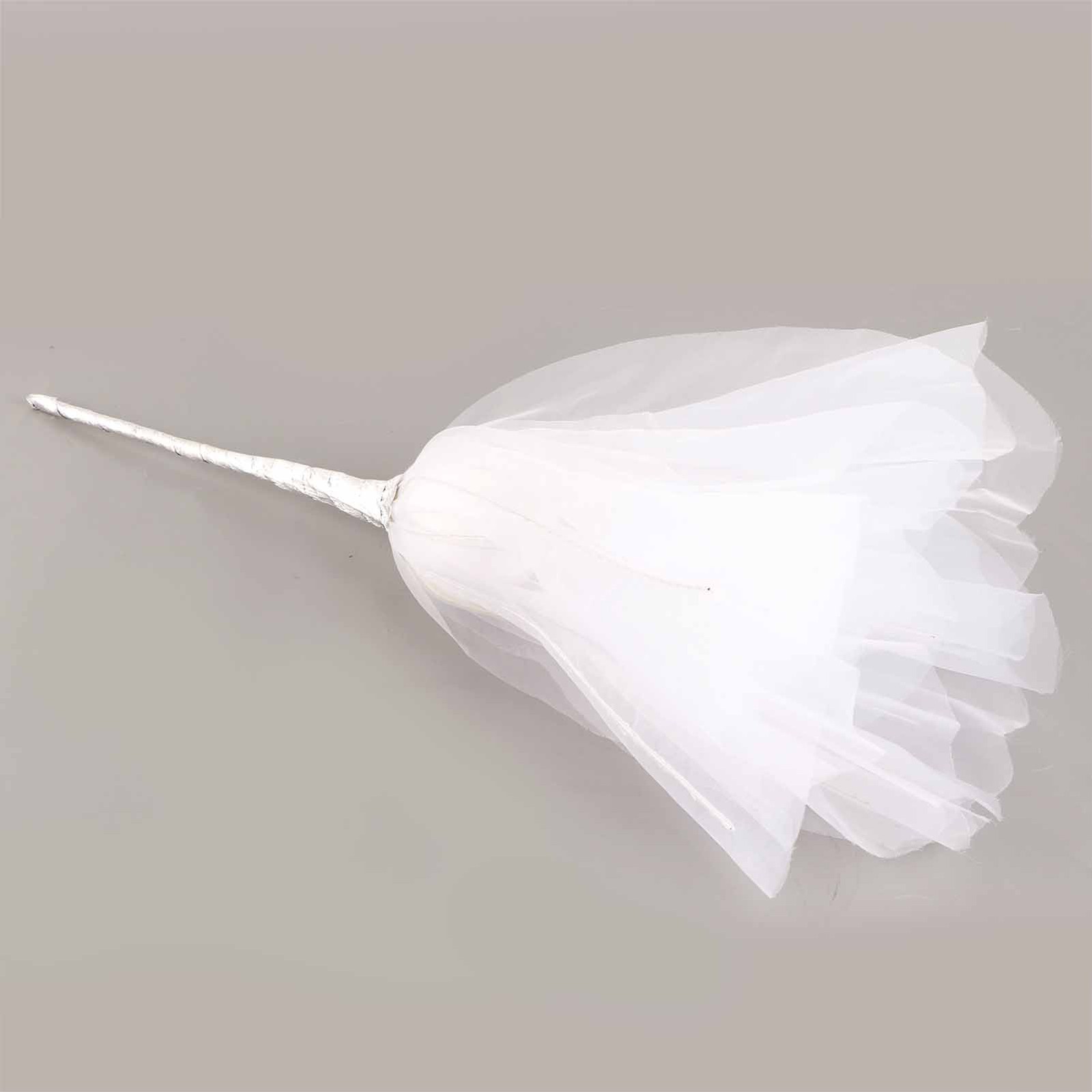 60cm Poppy Wedding Mesh Flower Aisle Decor