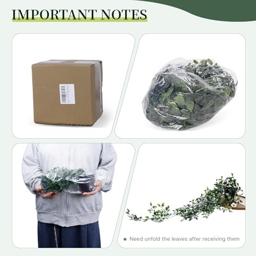 Artificial Hanging Plants for Shelf, Fake Potted Greenery 1-pack Mandala Vines
