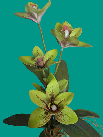 ARTIFICIAL Mini Cattleya Orchid