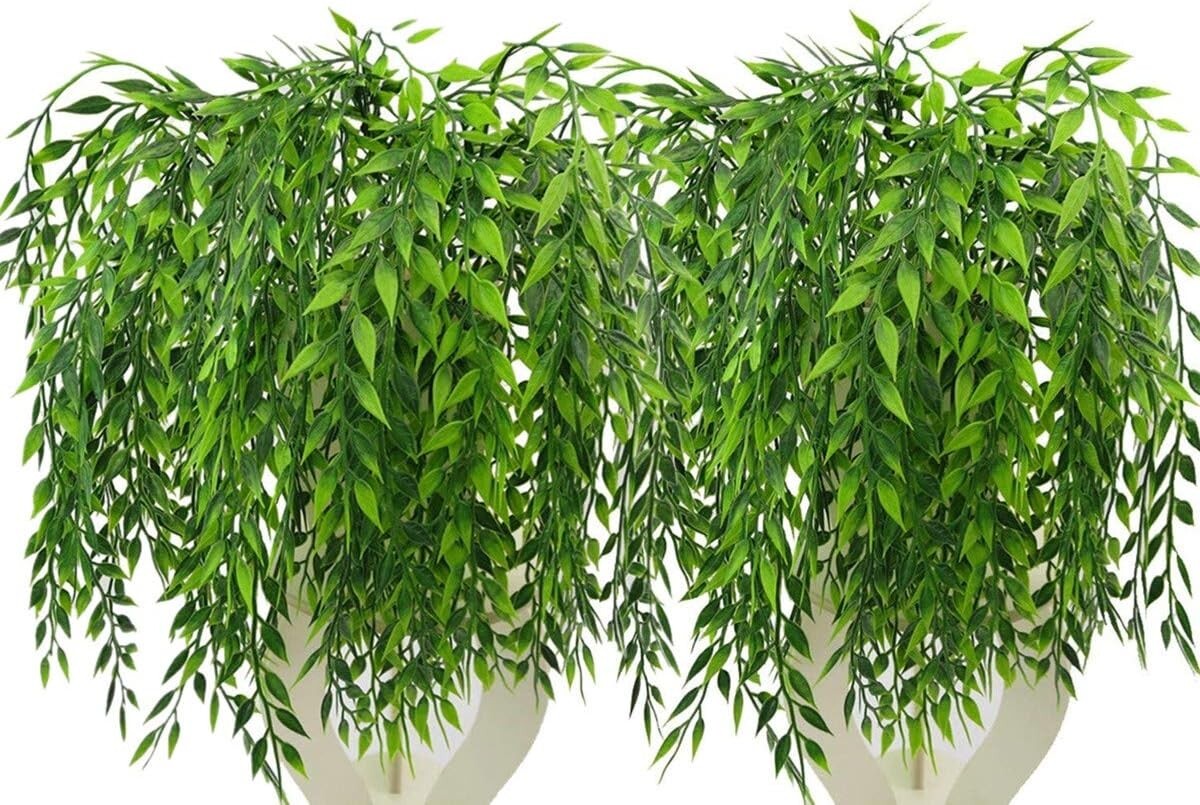 Eco-Friendly Hanging Weeping Willow Vines – Perfect for Weddings & Home Decor