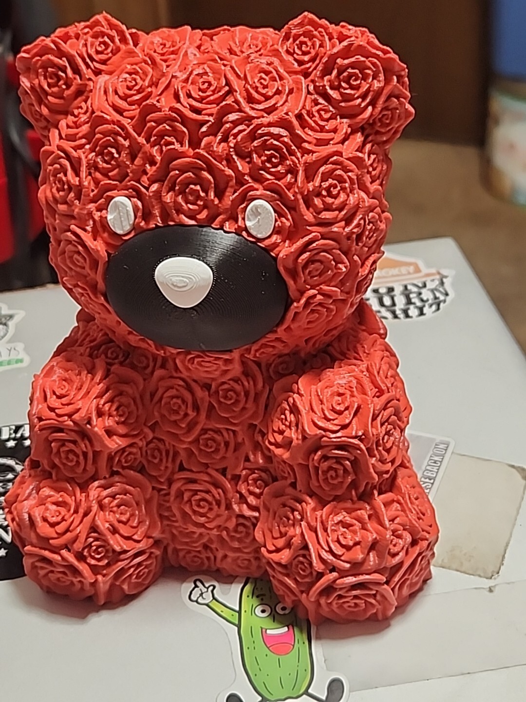 Eternal Rose Teddy Bear – Ideal Gift for Mother’s Day, Birthdays, and Anniversar
