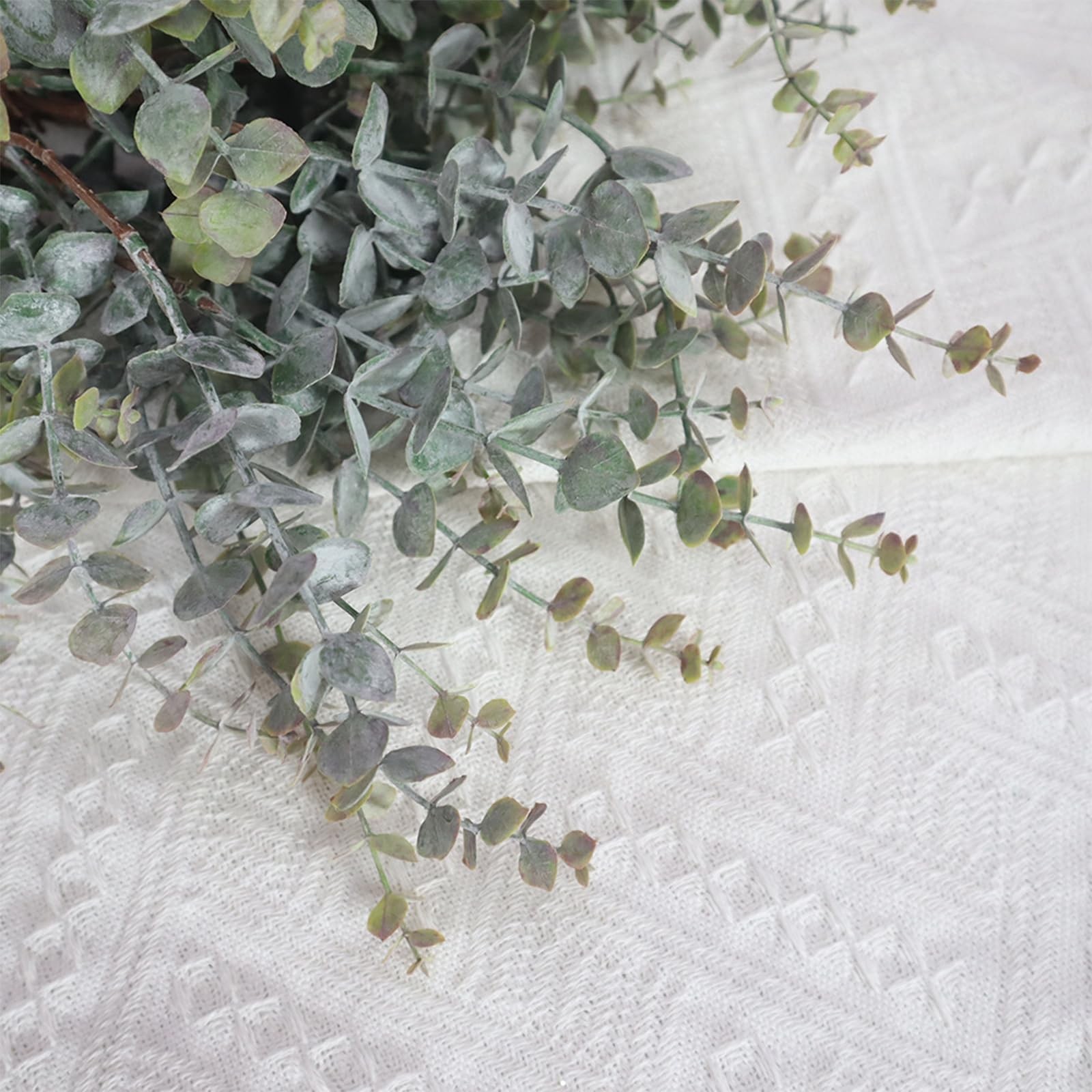 12 Pcs 20” Green Eucalyptus Stems, Artificial Fake Faux Eucalyptus Greenery,…