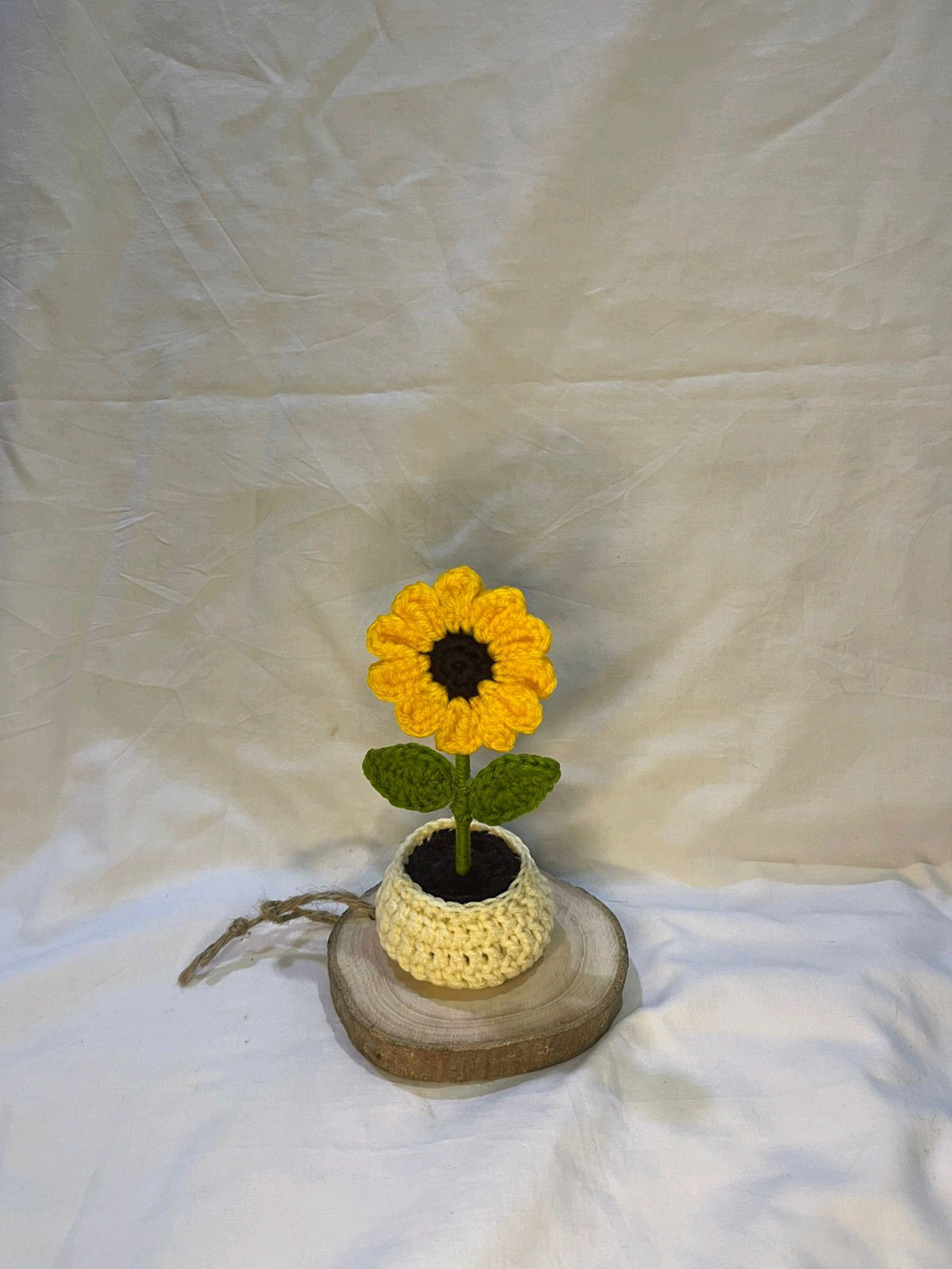Sunflower Pot/ Faux Flower/ Home Decor