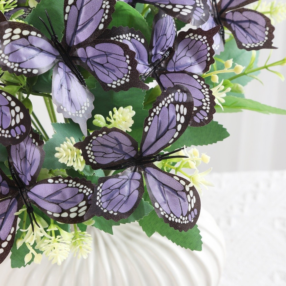 Artificial Butterfly Orchid Floral Arrangement for Commercial Space Decor