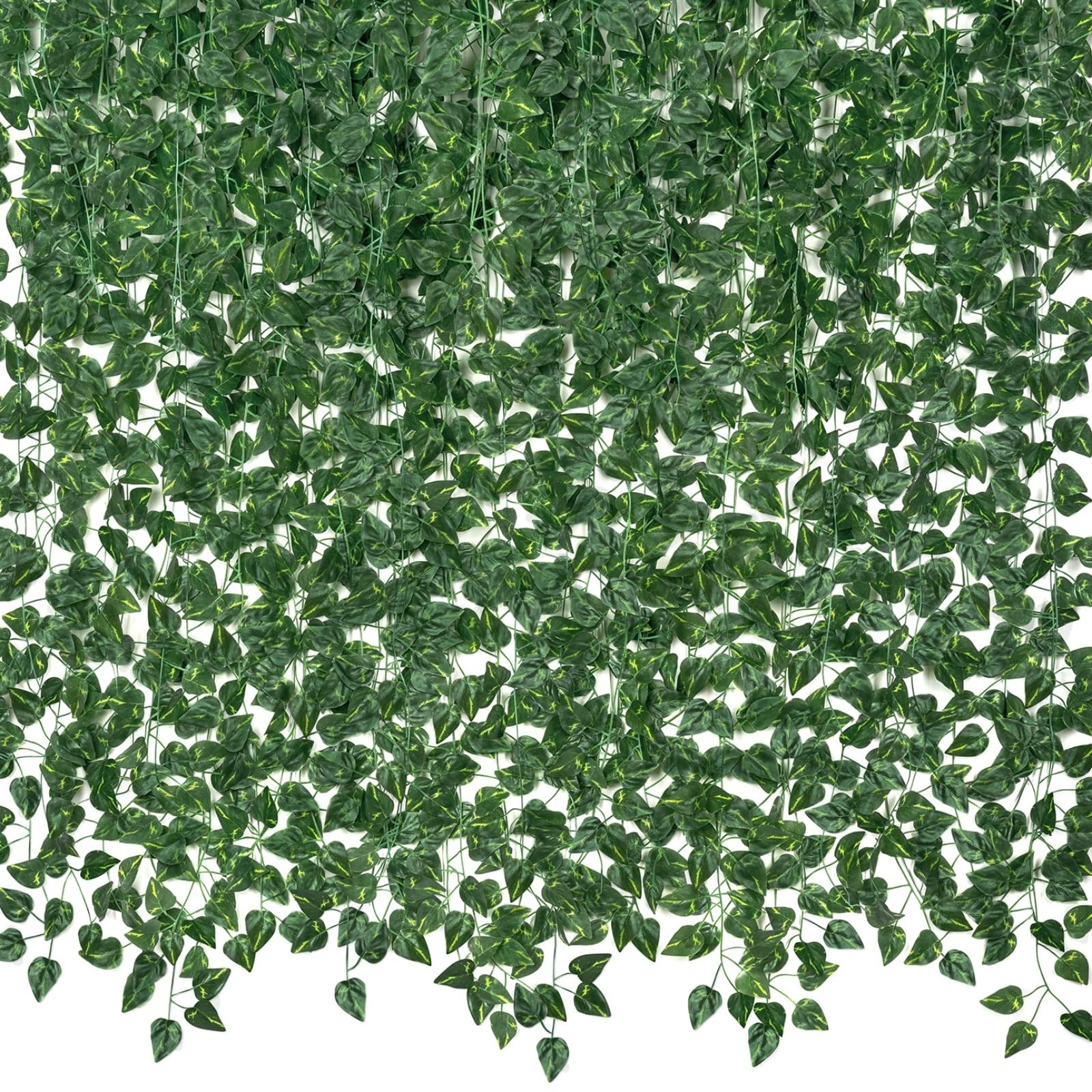 16 Pack 105Ft Artificial Ivy Fake Vines,Ivy Garland Greenery Garland Fake Han…
