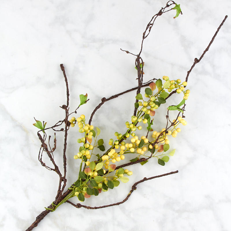 Set of 2 Artificial Berry and Twig 30″ Floral Branches