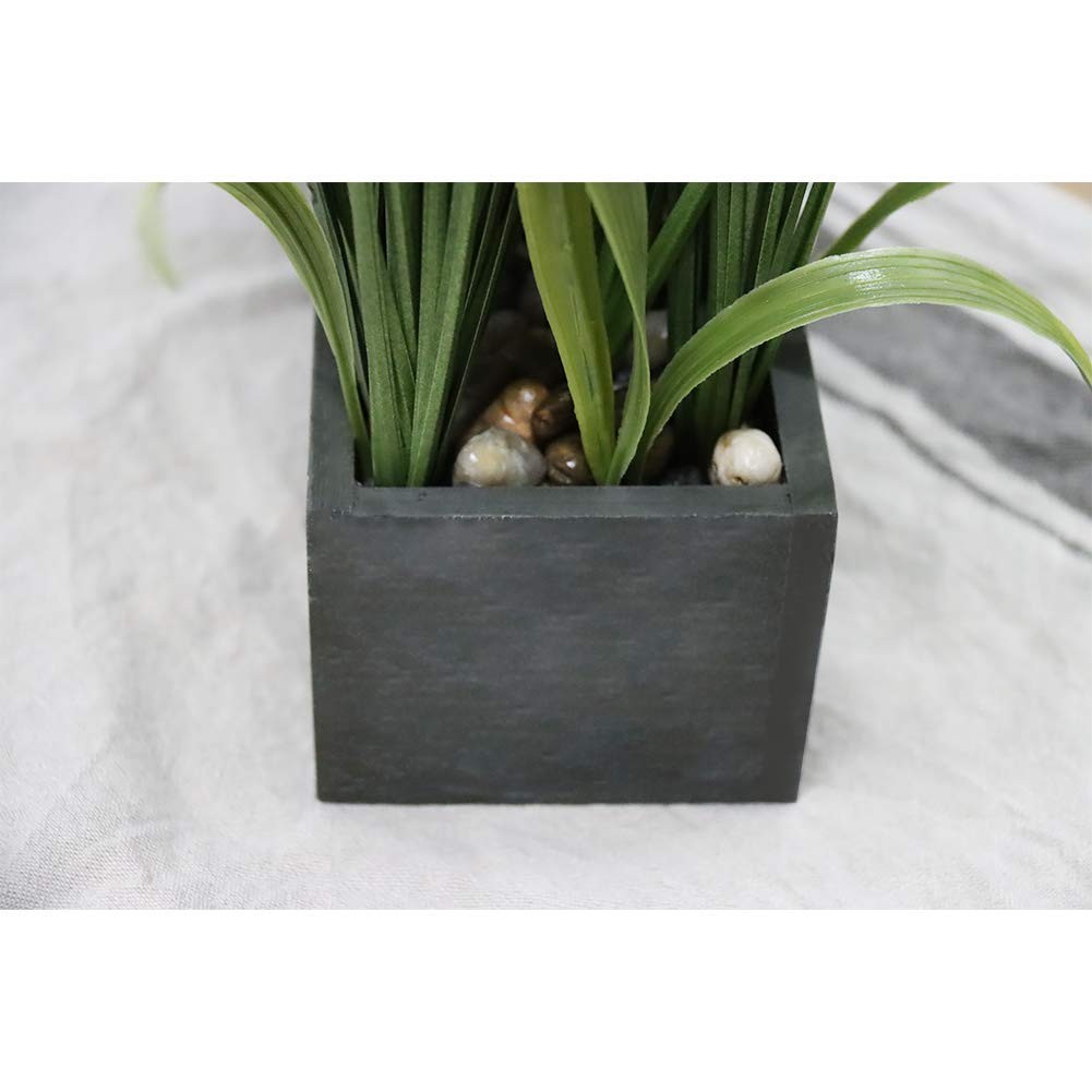 Artificial Plants 22″ Tall for Garden Indoor Greenery Tabletop Decor Home Fak…