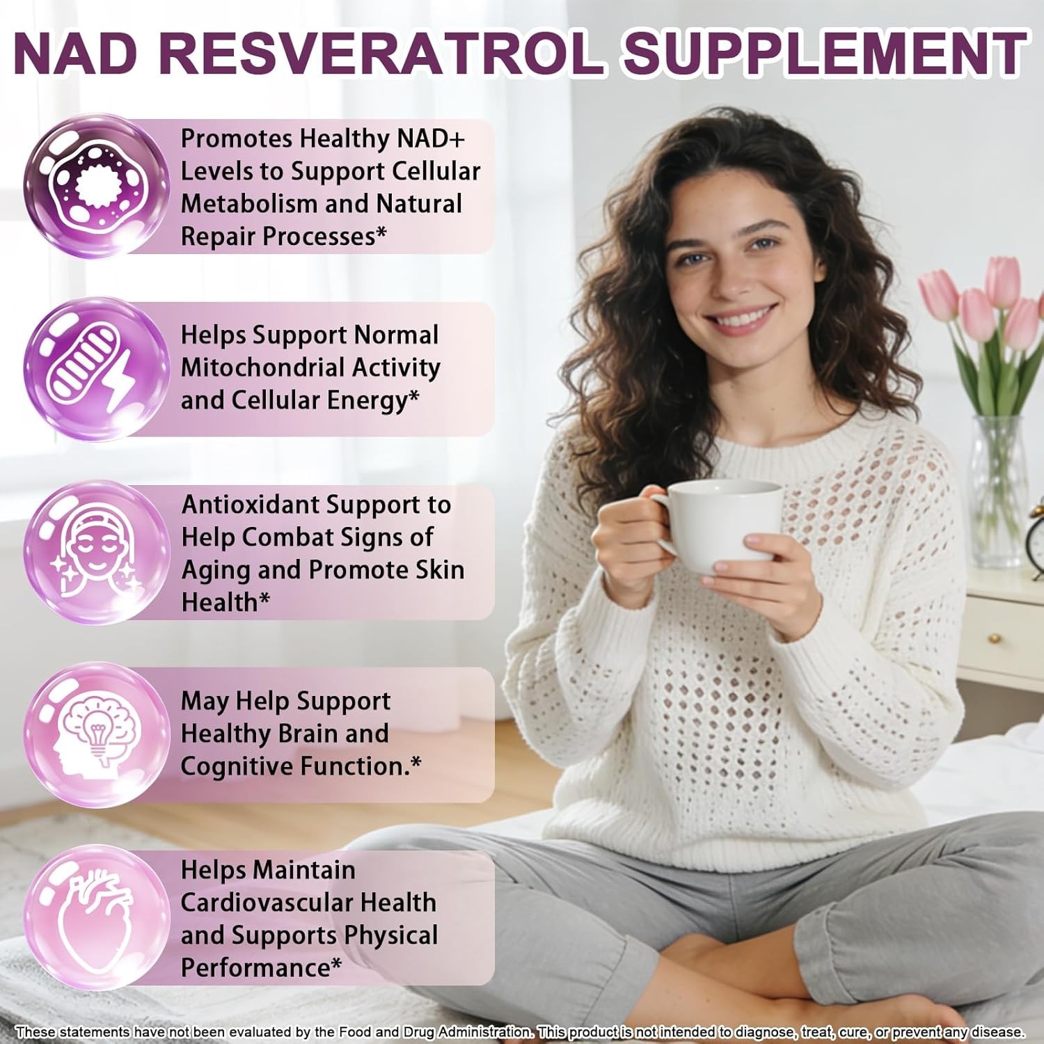 NAD+ Supplements for Men & Women, Extra Strength NMN 2 Fl Oz (Pack of 1)