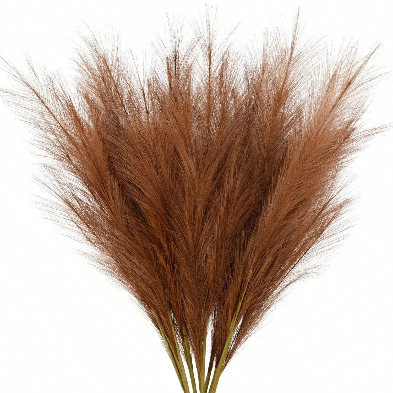 5/10/20Pcs Red Artificial Reeds,55Cm/21.65In Tall Plush Faux Grass,Large General
