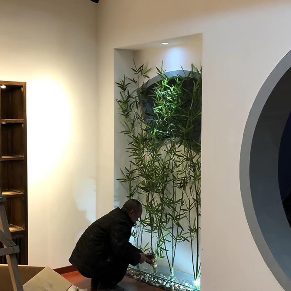 Simulated Bamboo Leaves Branches Artificial Greenery Home Office Party Decor …