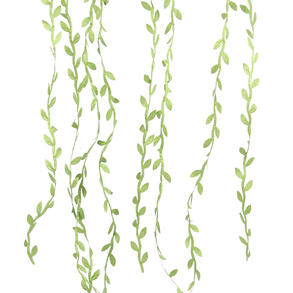 Artificial Greenery Garland Cloth Trailing Vine Leaf Greenery Plants for Wedding