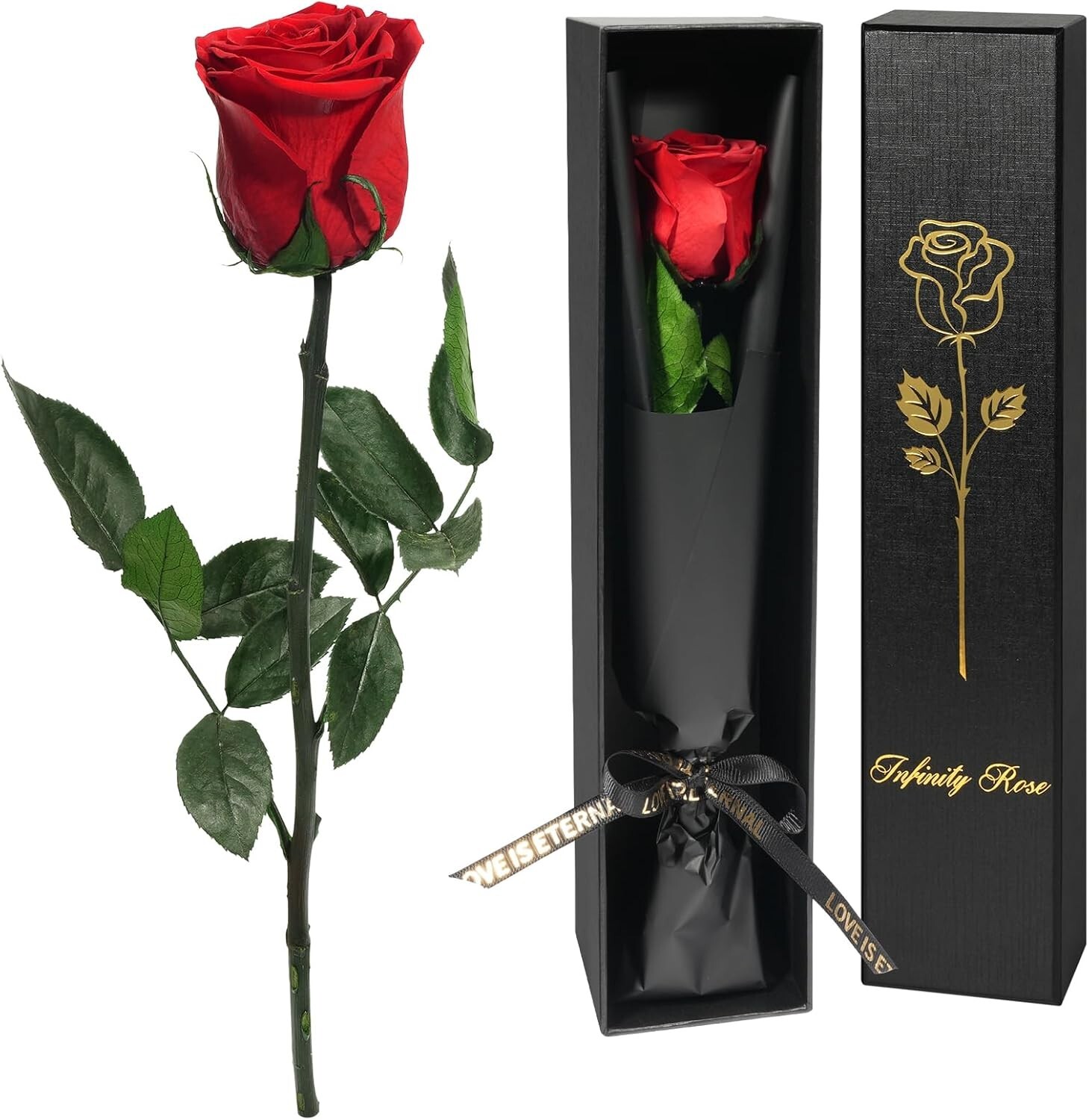 Yamonic Preserved Flowers Rose Gifts for Women Mom,Mothers Day Rose Flower Gifts
