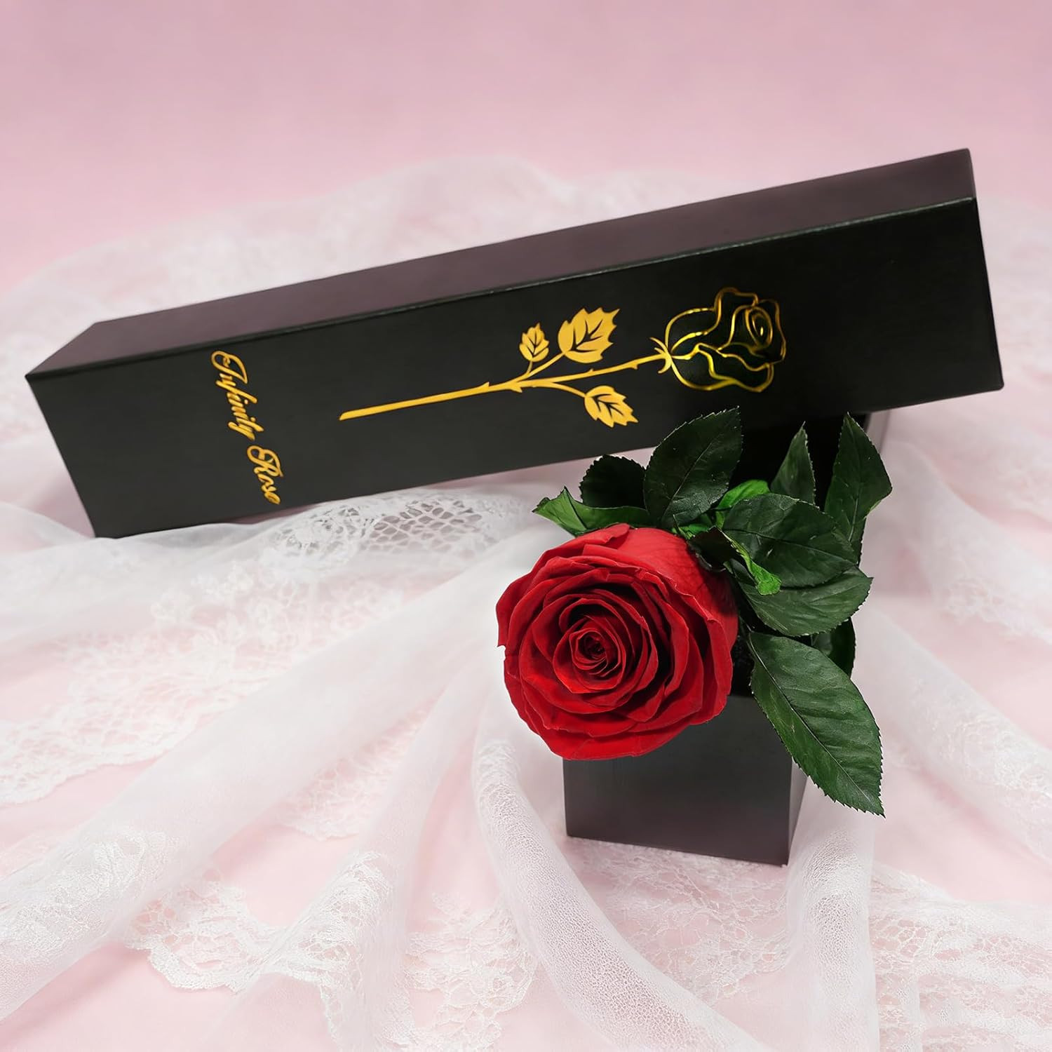 Yamonic Preserved Flowers Rose Gifts for Women Mom, Mothers Day Rose Flower Gift