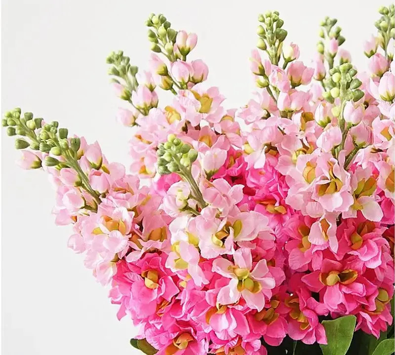 Big Artificial Hyacinth Violet flower branch fleurs artificielles for autumn fal