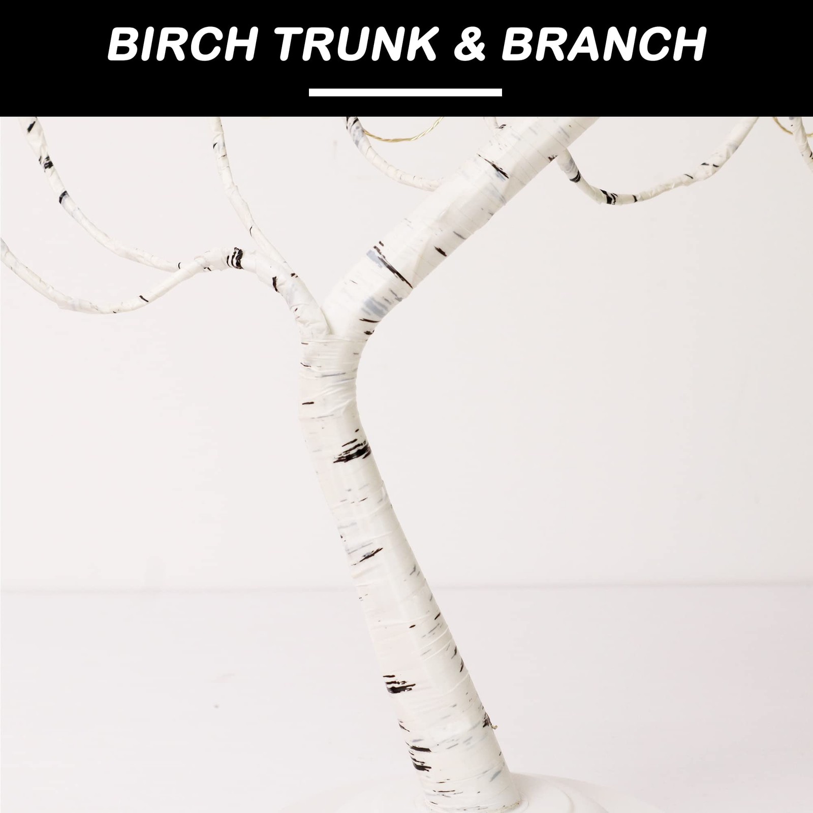 108 LED Tabletop Birch Bonsai Tree Light Fairy Lamp 8 Modes Timer Warm Glow