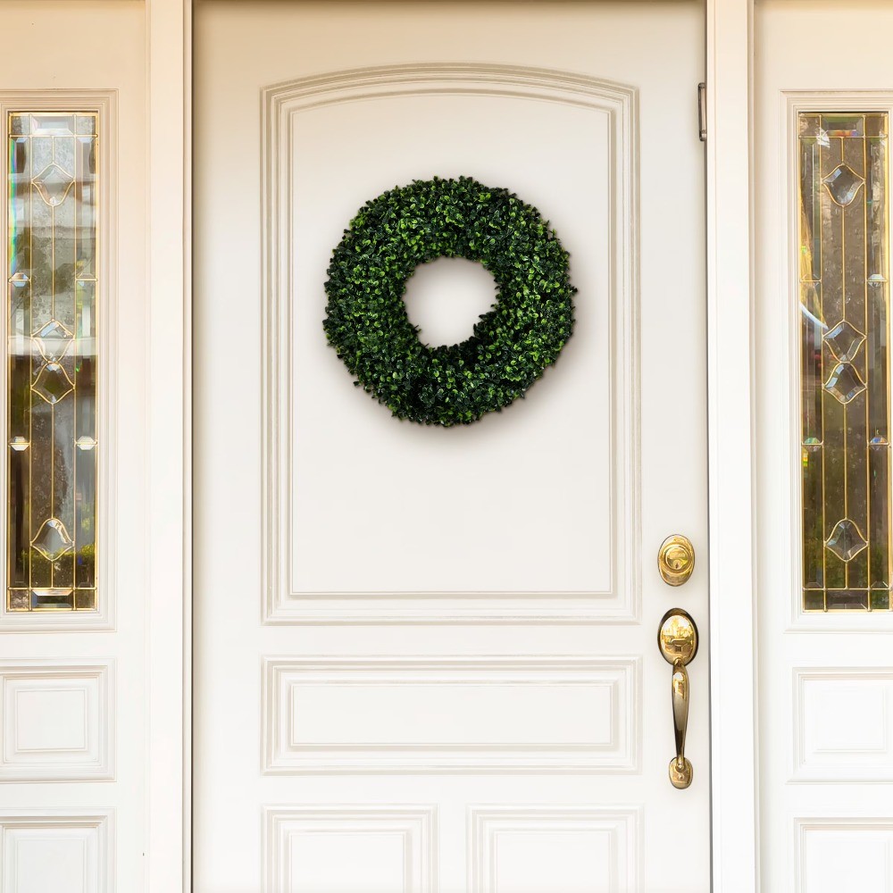 Wreath Artificial Wreath for the Front Door by Pure Garden Home Decor
