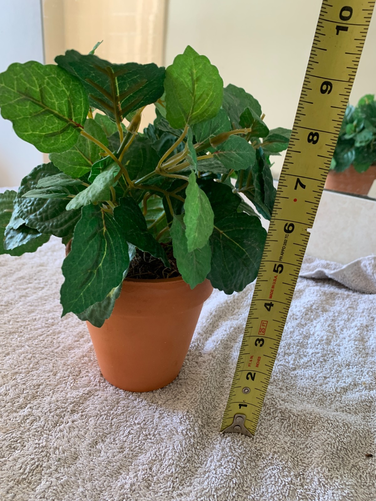 VTG 10″ Silk Plant – Silwick Unlimited – 1980s/90s – Realistic Green Foliage