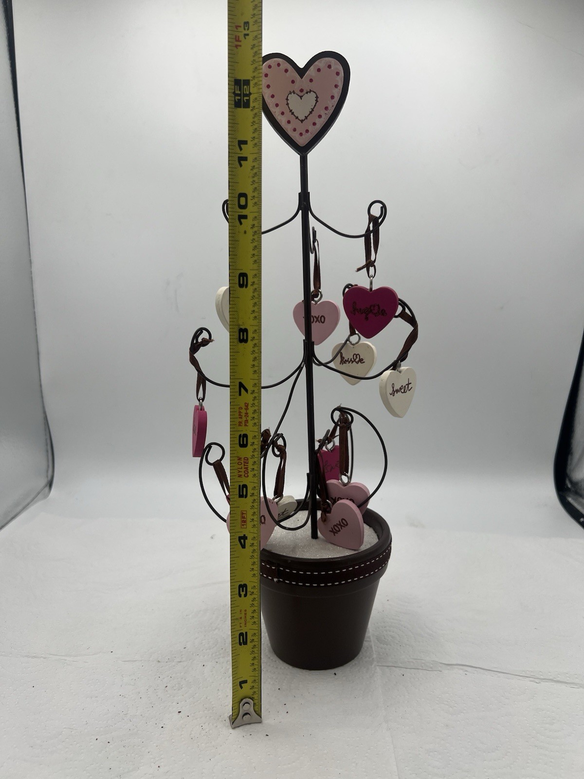 Valentine Tree, Valentines Day Centerpiece for Table, Valentine Decoration 13”