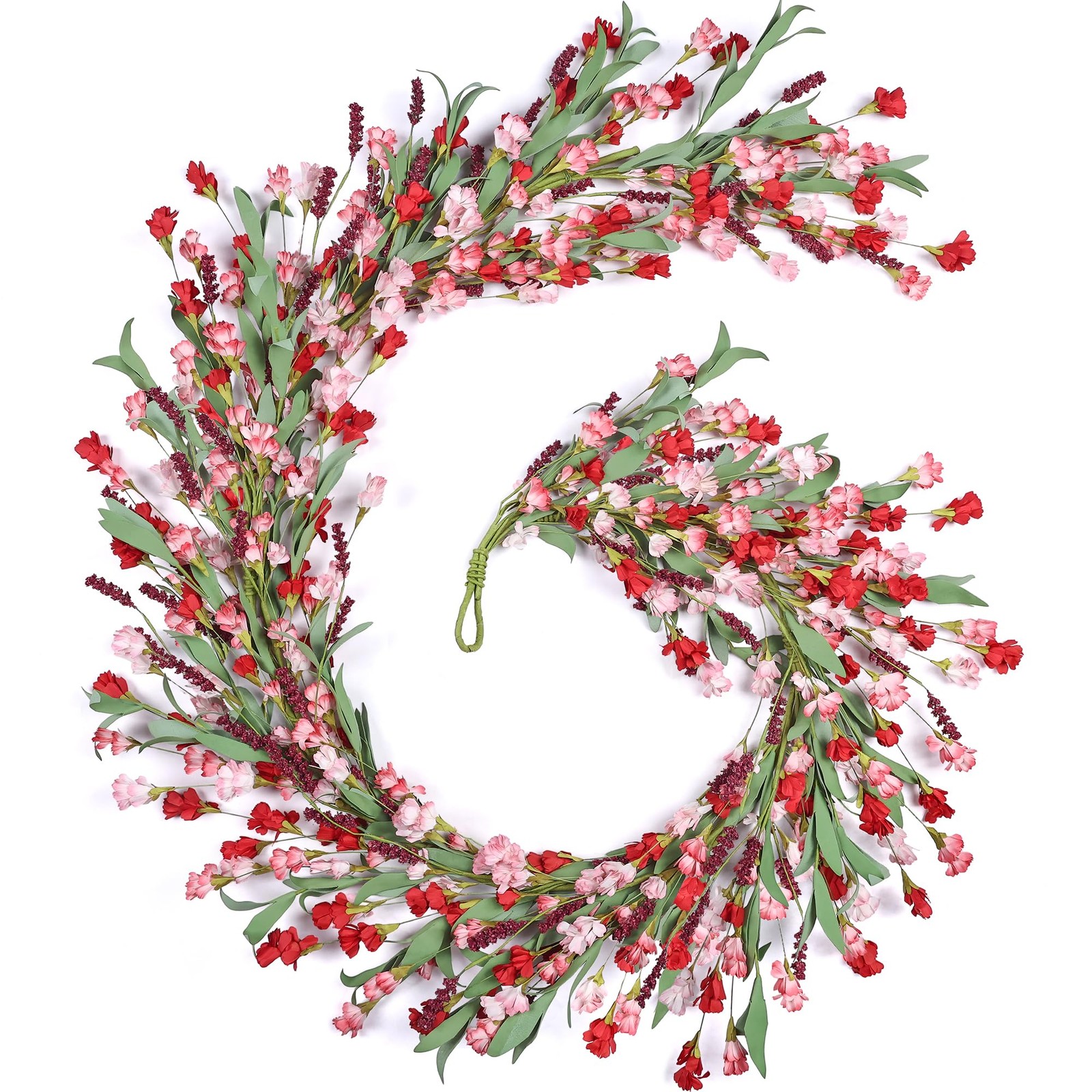 Flower Garland 6Ft Spring/Summer Garland Floral Garlands for Mantle All Year …