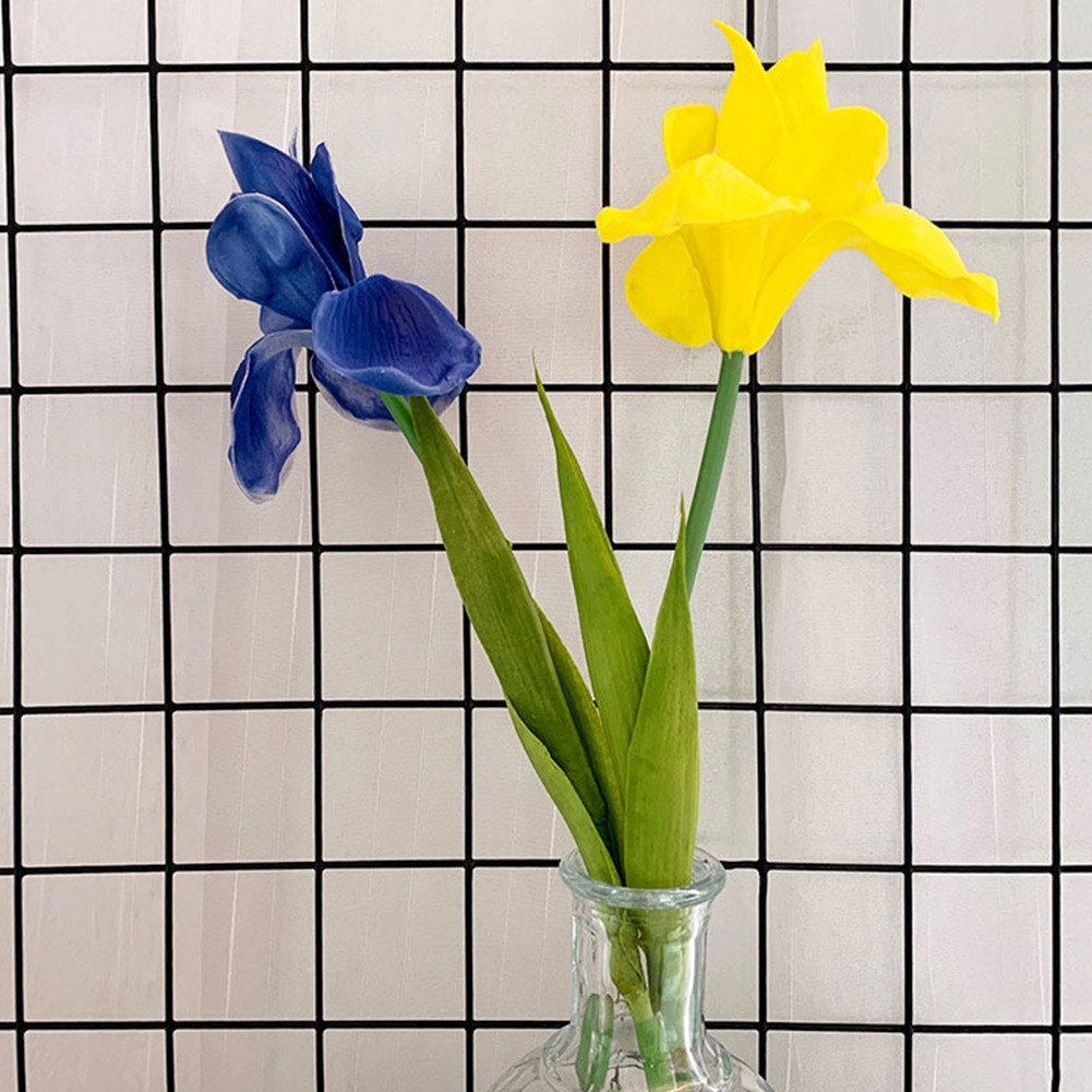 Artificial Iris Flowers for Home and Wedding Decor Beautiful Appearance