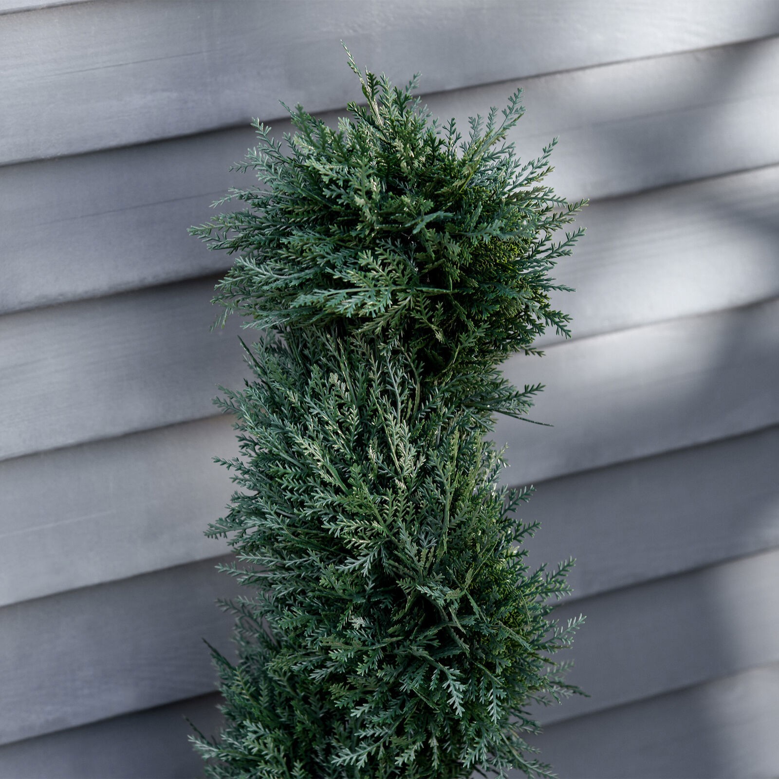 3FT Topiary Artificial Faux Cedar Tree Spiral Fake Plant for Indoor Outdoor