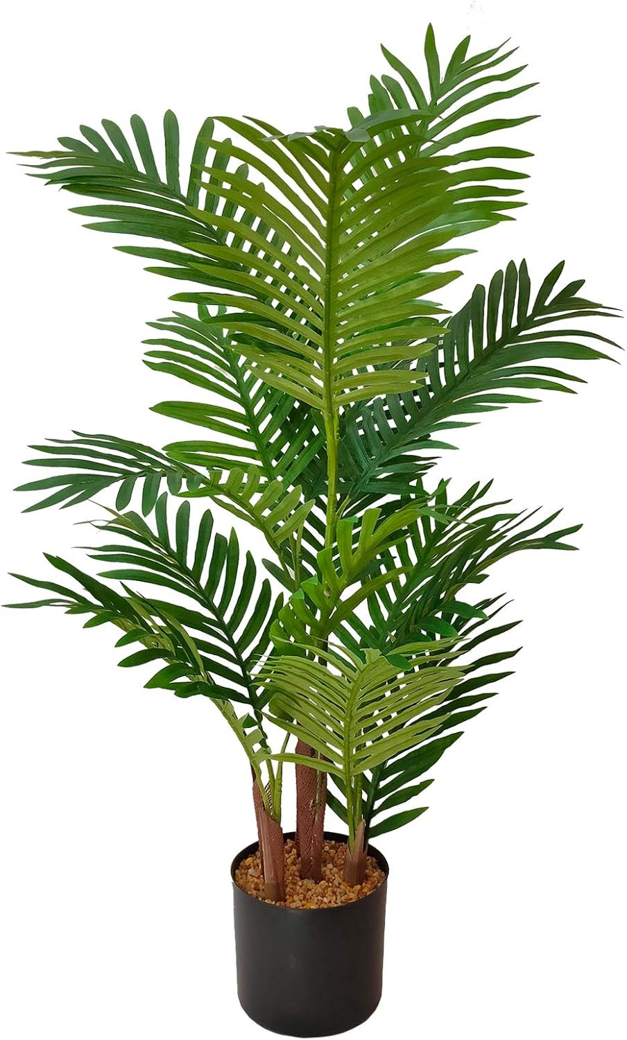 36″ Artificial Areca Palm Tree – Perfect Indoor/Outdoor Decor & Housewarming Gif