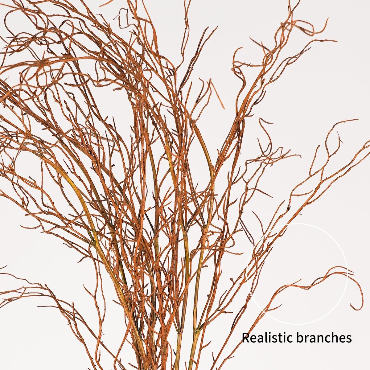 Artificial Branches for Vase,3PCS 51inch Faux Branches Faux Curly Willow Bran…