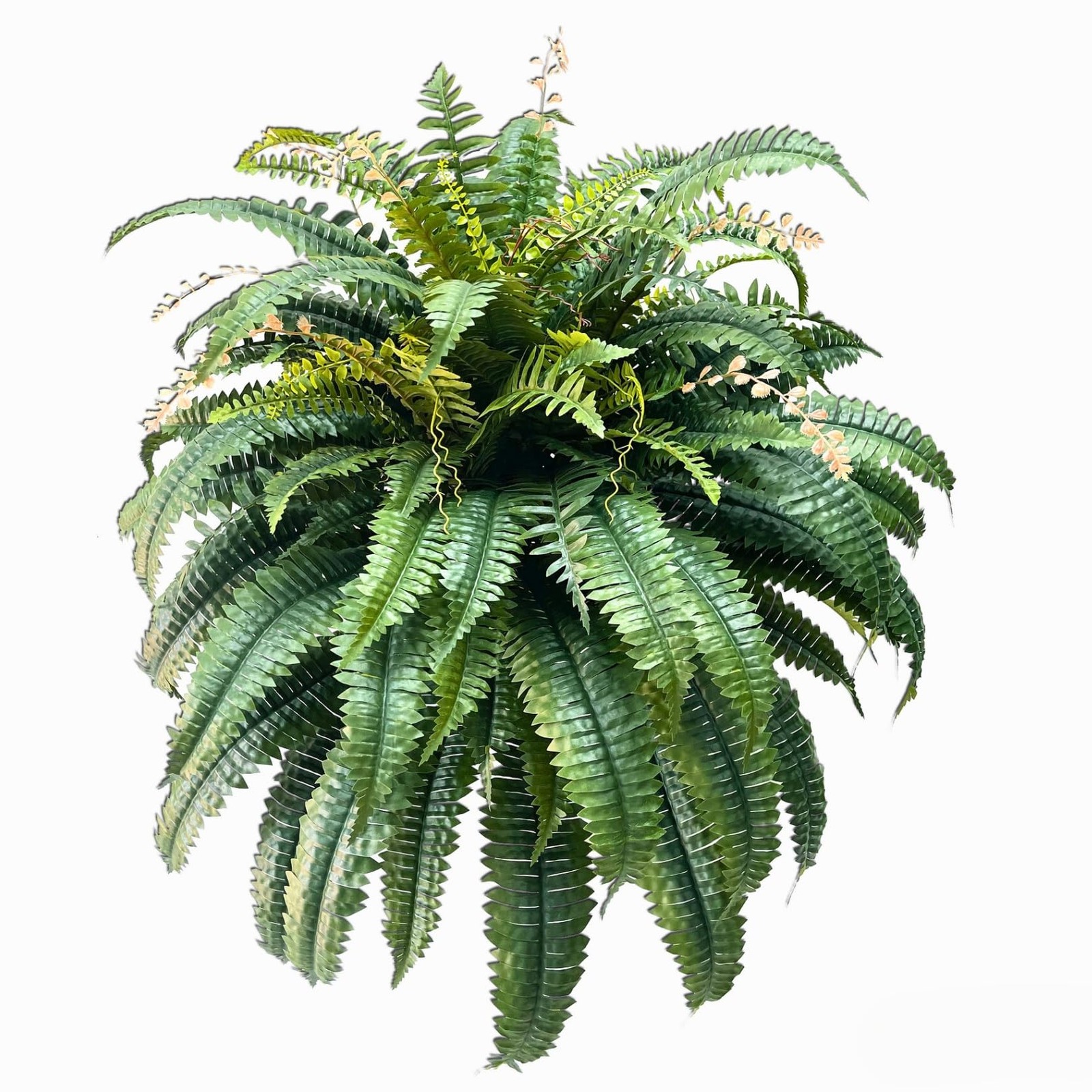 NeosCA Giant Artificial Boston Ferns for Outdoors Large,Uv Resistant Lifelike…