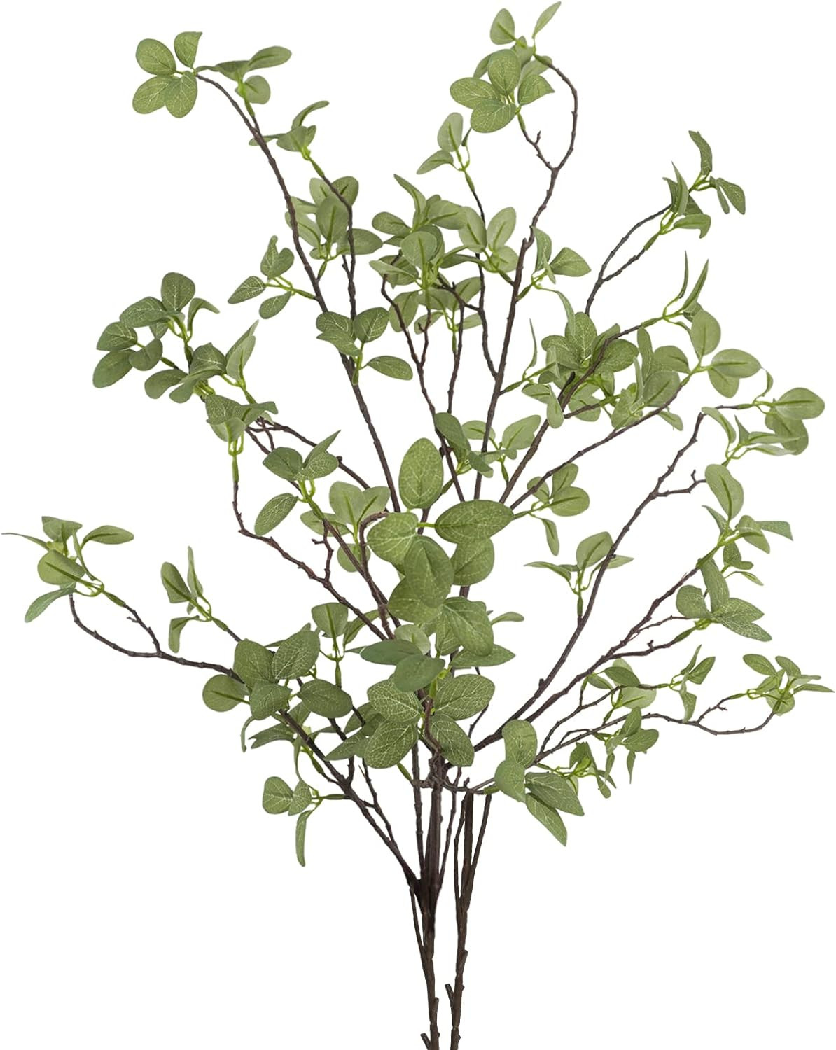 41” Artificial Greenery Stems, Long Fake Plant Twigs Faux Greenery Branches for