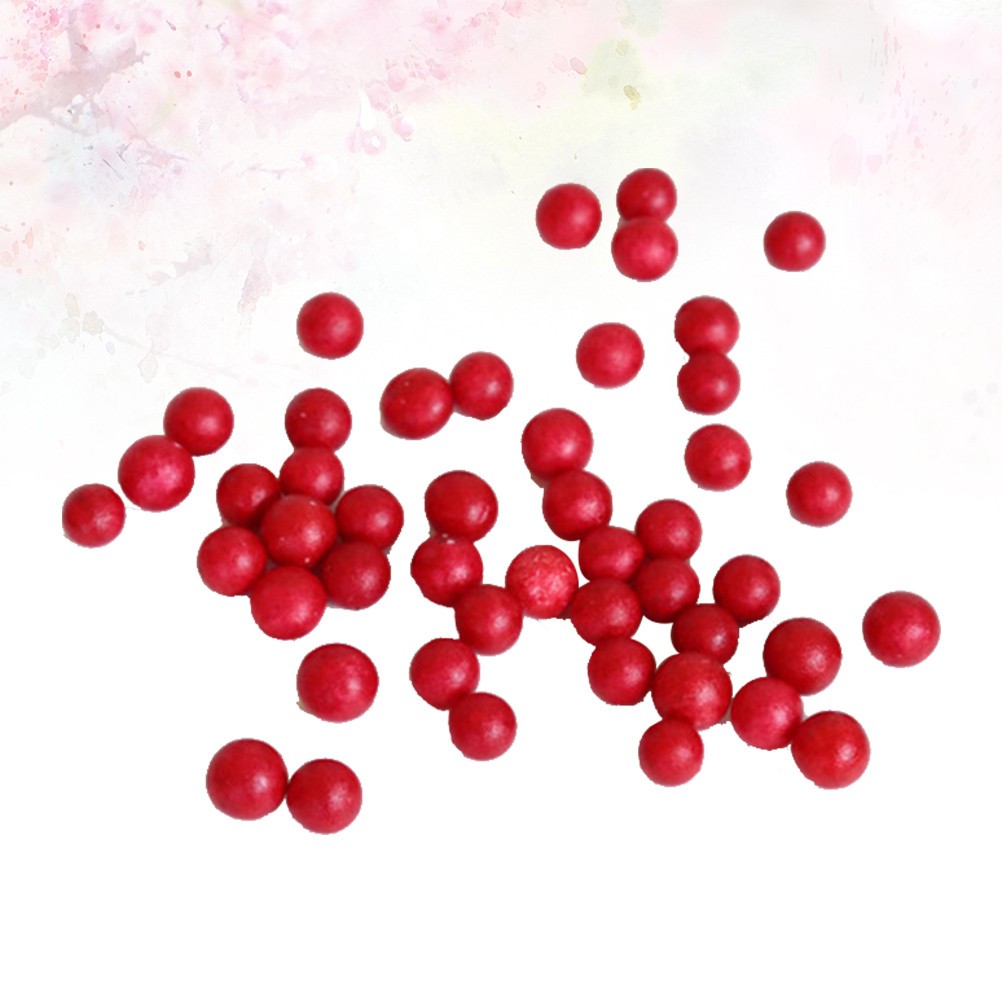 100Pcs Red Berry Decor Reusable Ornament for Wedding Holiday Parties