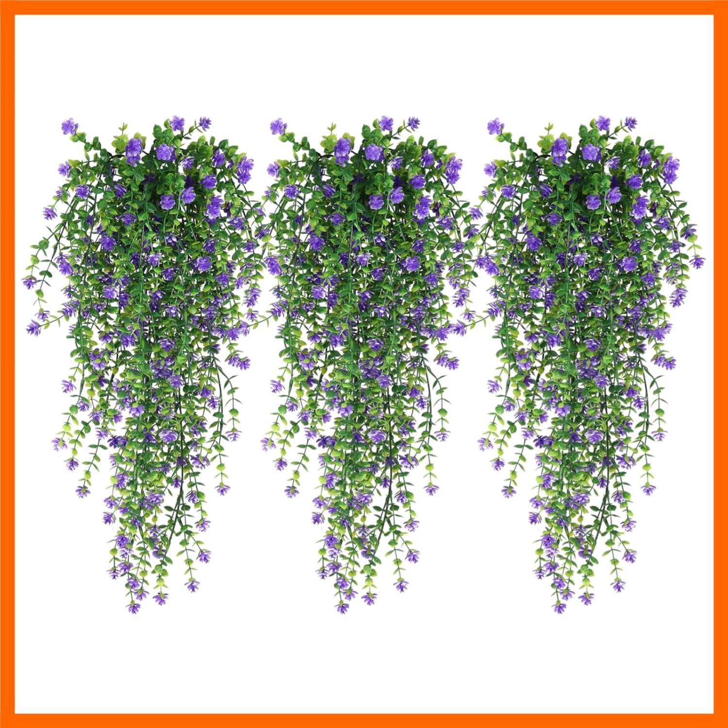 Vine Plant Fake Ferns Plants Large Faux Artificial Hanging Plants Wall Plants…
