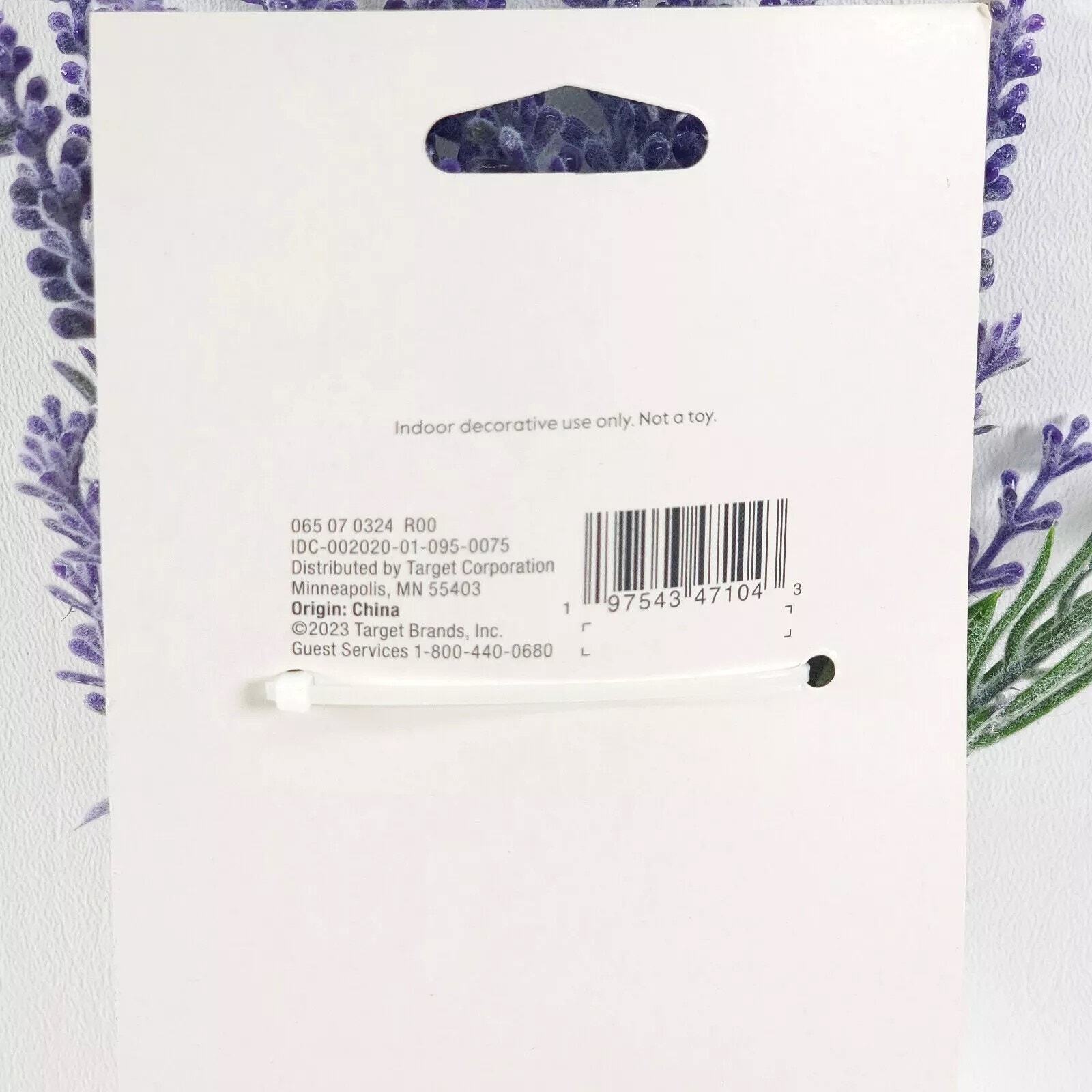 Threshold by Target Faux Blooming Lavender Floral Decor 12″ Stems 5 pack NEW