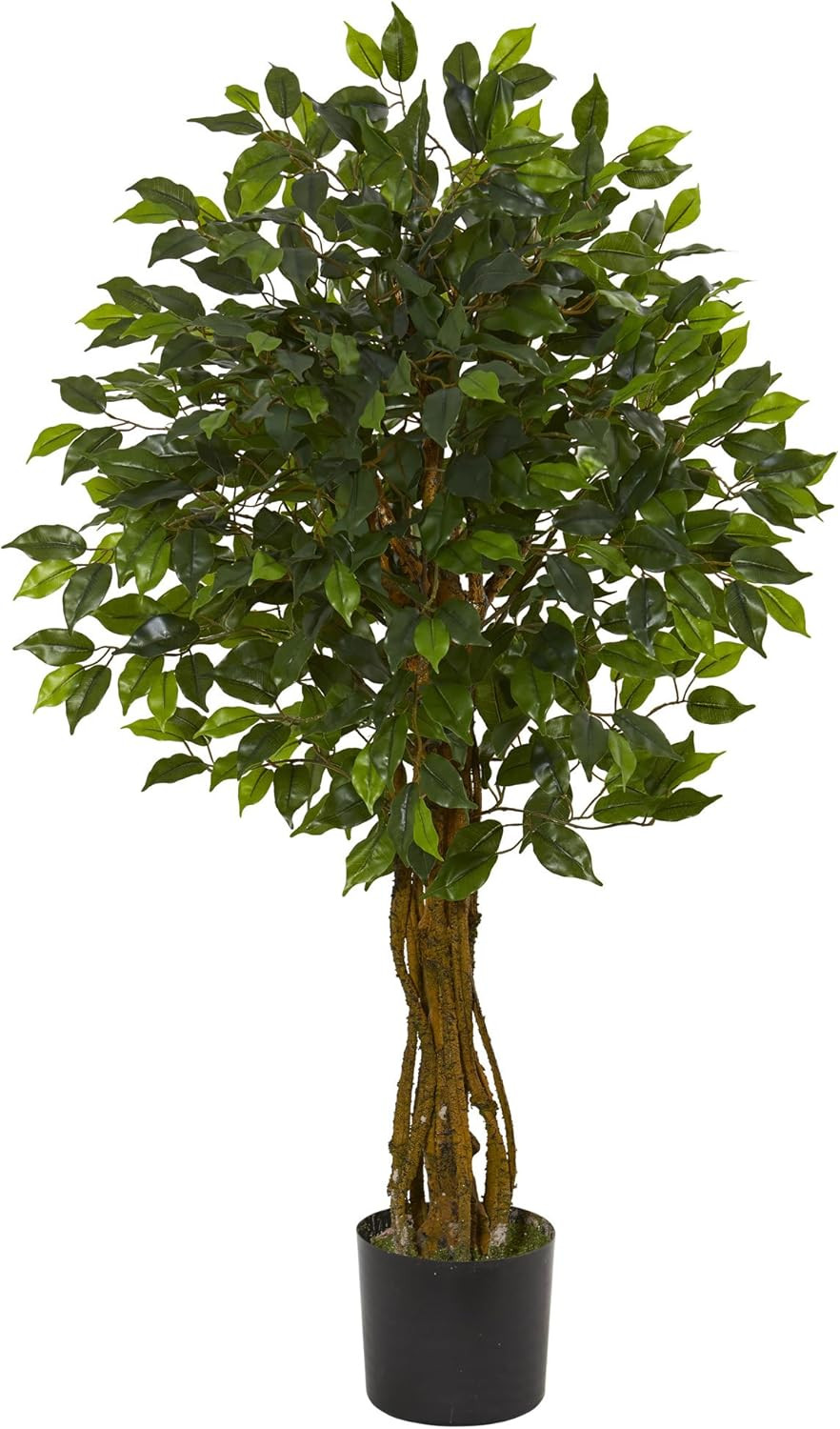 UV Resistant Ficus Artificial Tree for Indoor/Outdoor Decor