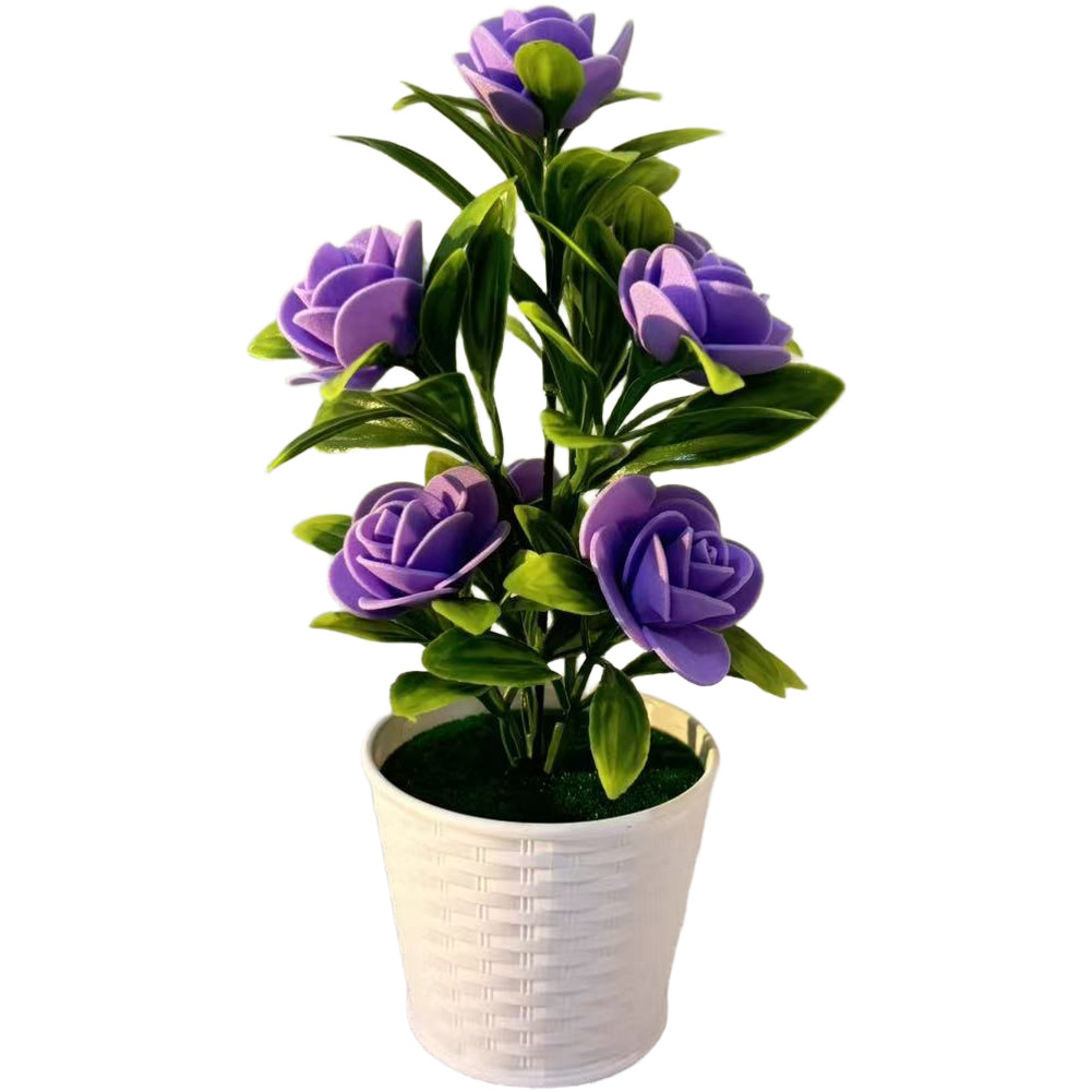 Artificial Roses Made of Foam and Plastic for Year-Round For Home Decor