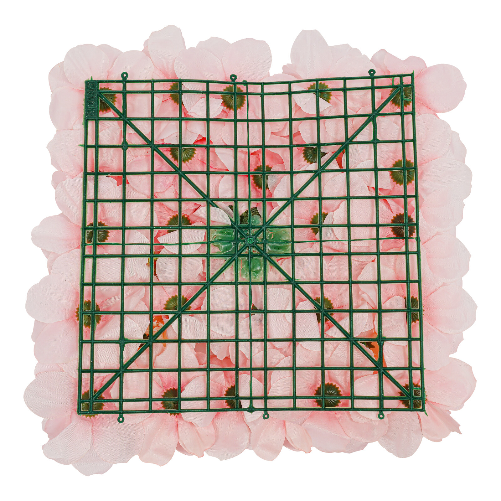 3D 12Pcs Flower Wall Panel-Artificial Flower Wall Background Silk Rose Mat